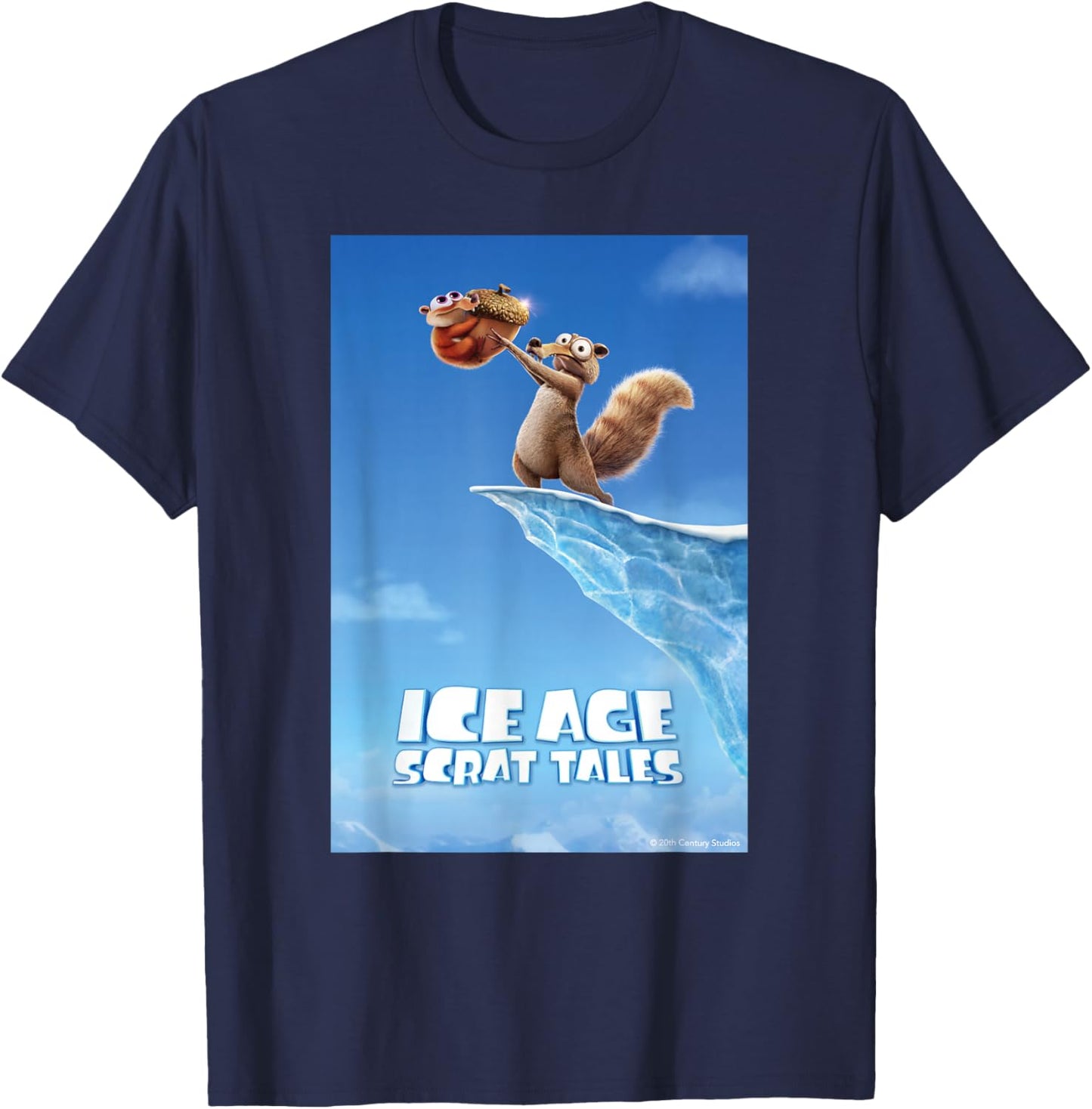 Ice Age: Scrat Tales Poster T-Shirt - T-Shirt | Navy