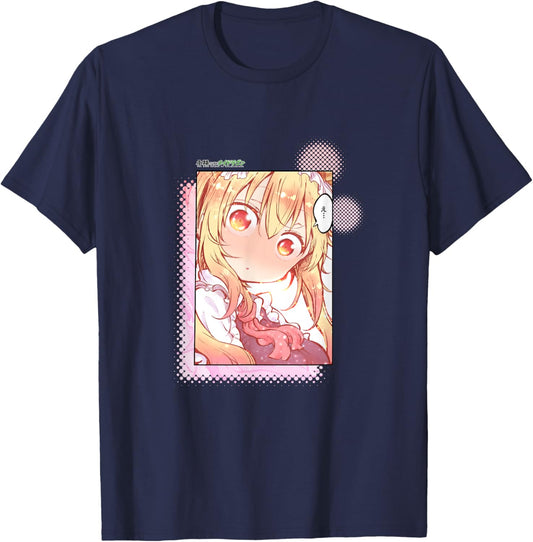 Miss Kobayashi's Dragon Maid Shiny Thor T-Shirt - T-Shirt | Navy