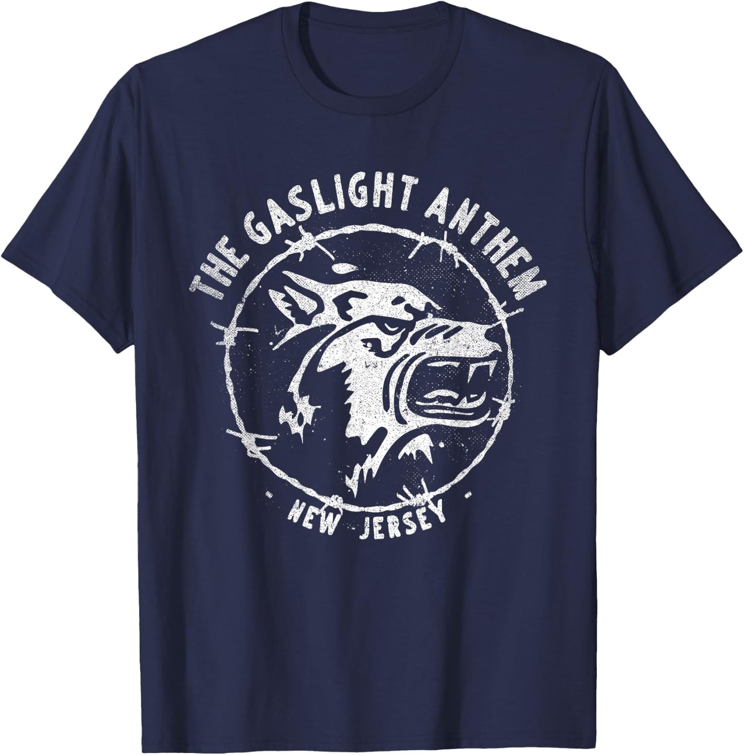 The Gaslight Anthem - Wolf T-Shirt - T-Shirt | Navy
