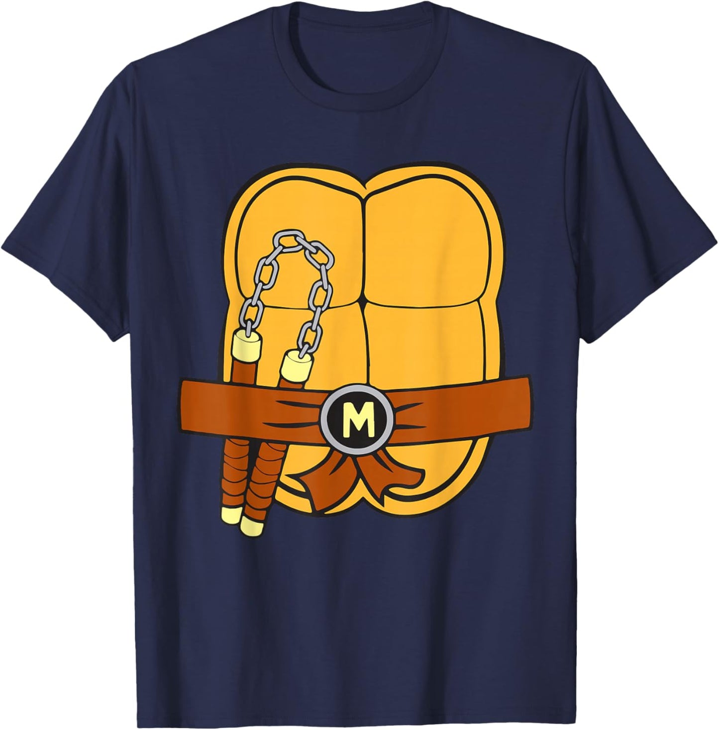 Michelangelo Halloween Costume T-Shirt - T-Shirt | Navy
