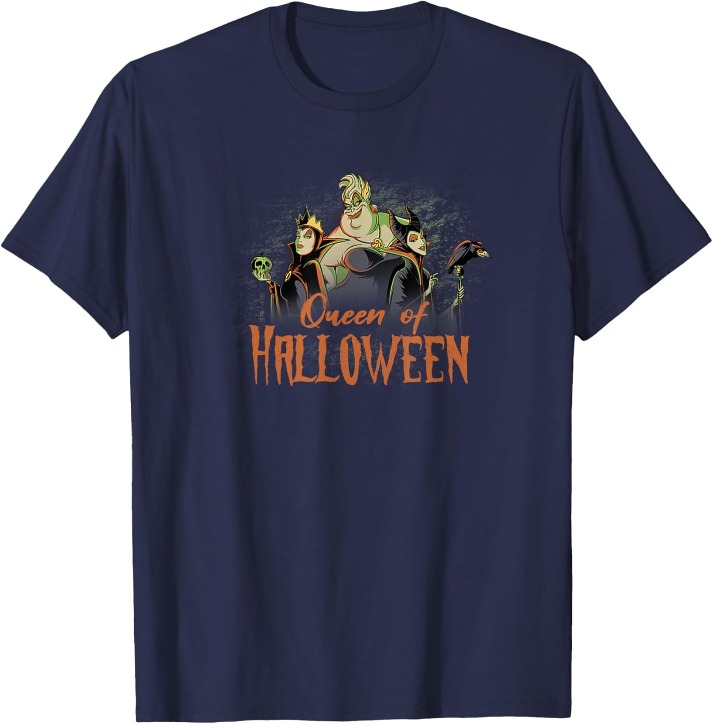 Disney Villains Halloween Queen of Halloween T-Shirt - T-Shirt | Navy