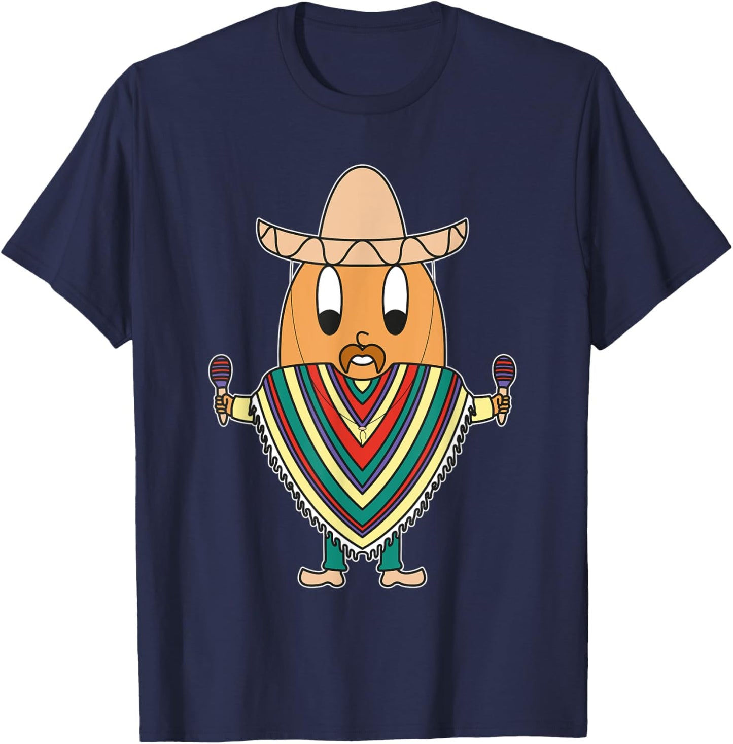 Mexican Egg T-Shirt - T-Shirt | Navy