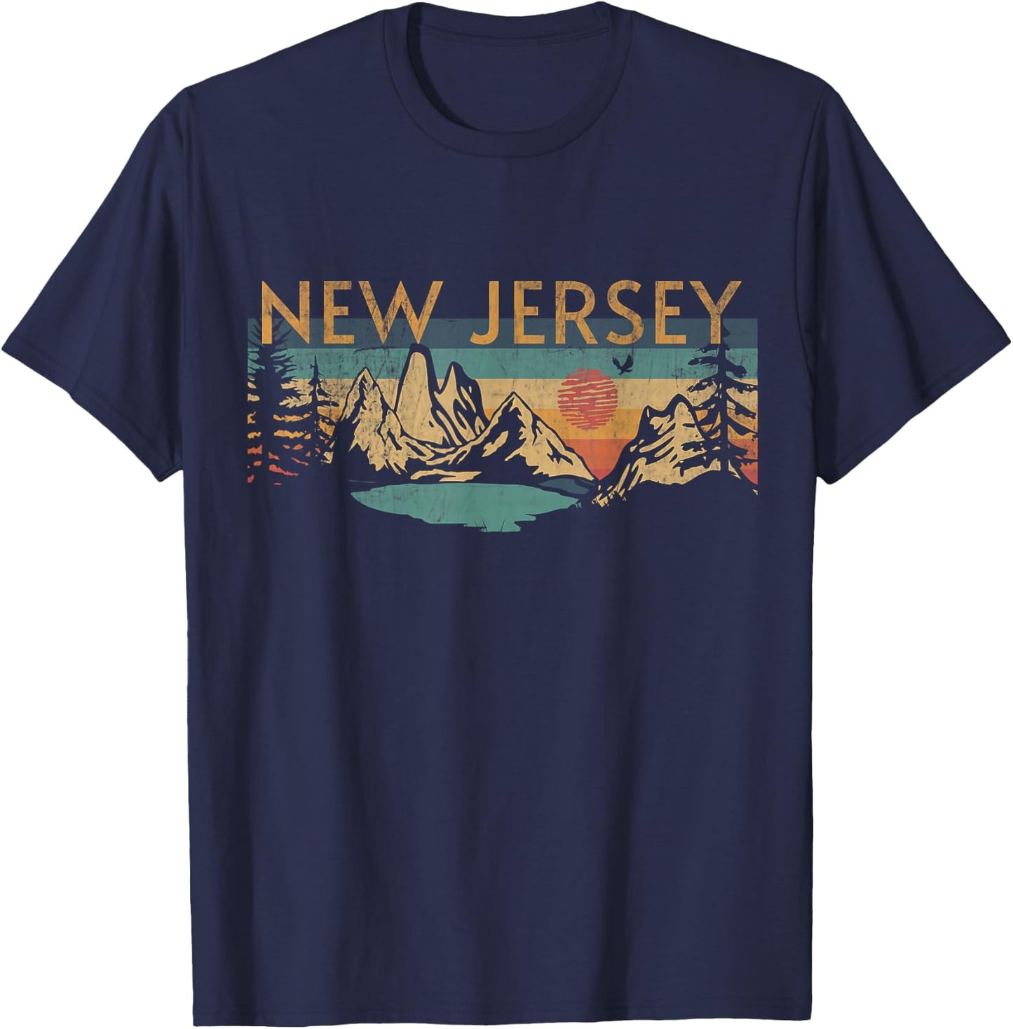 New Jersey T-Shirt - T-Shirt | Navy