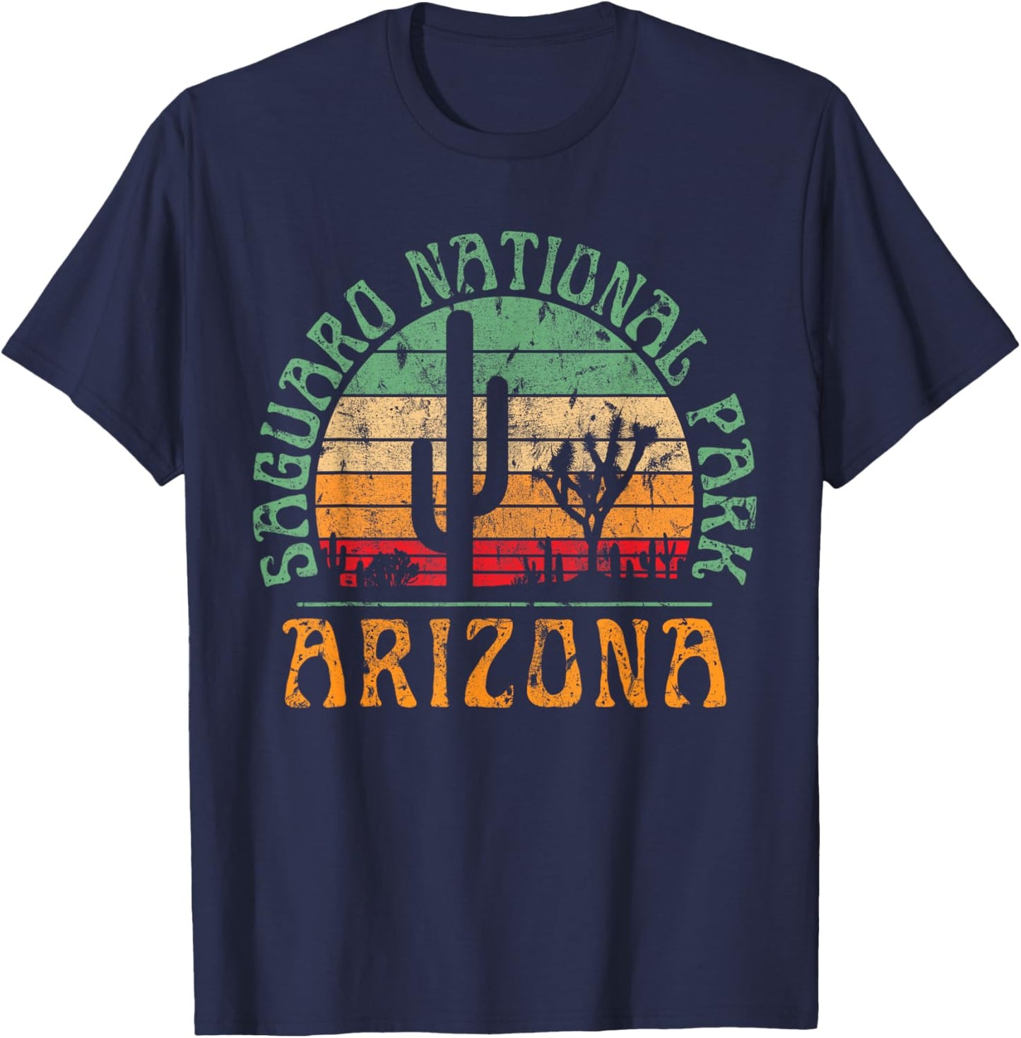 Saguaro National Park T-Shirt - T-Shirt | Navy