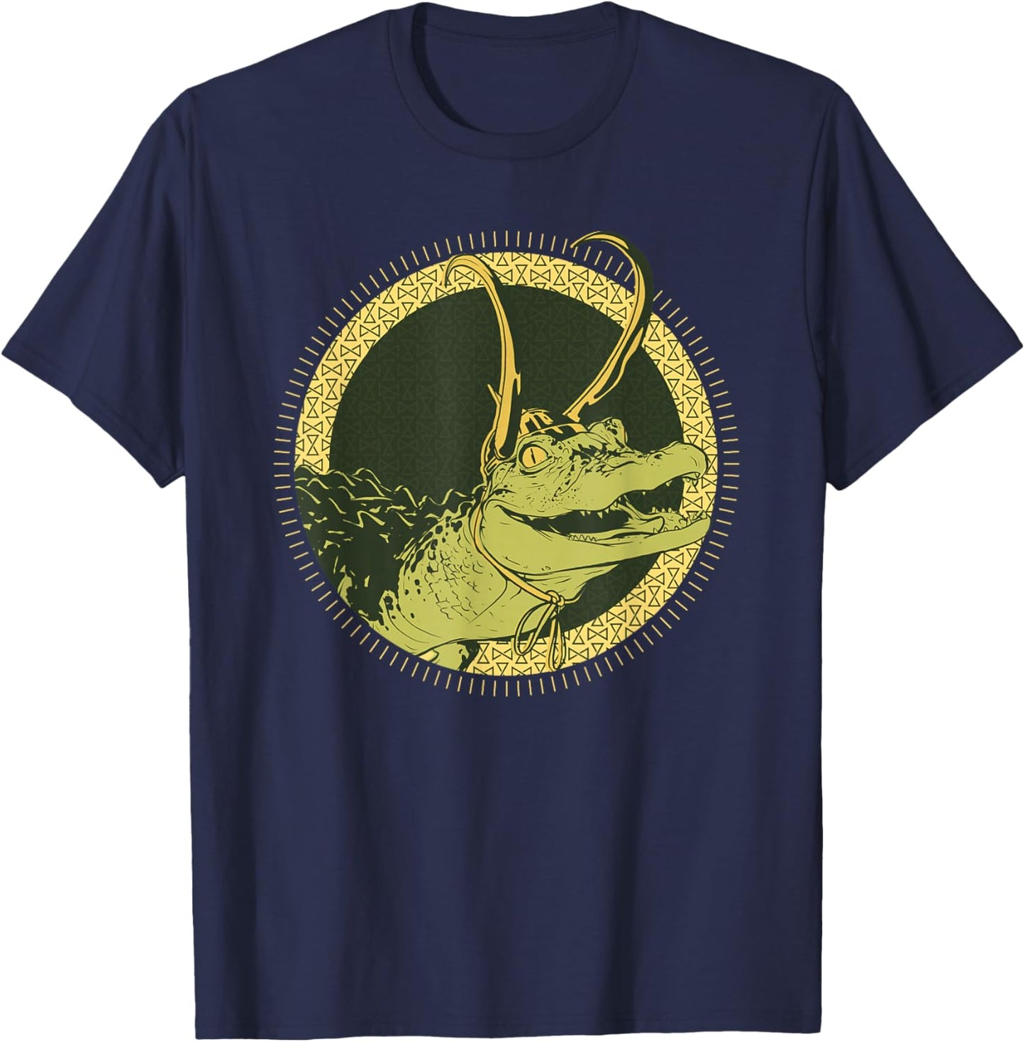 Marvel Loki Alligator Loki Variant Identified T-Shirt - T-Shirt | Navy