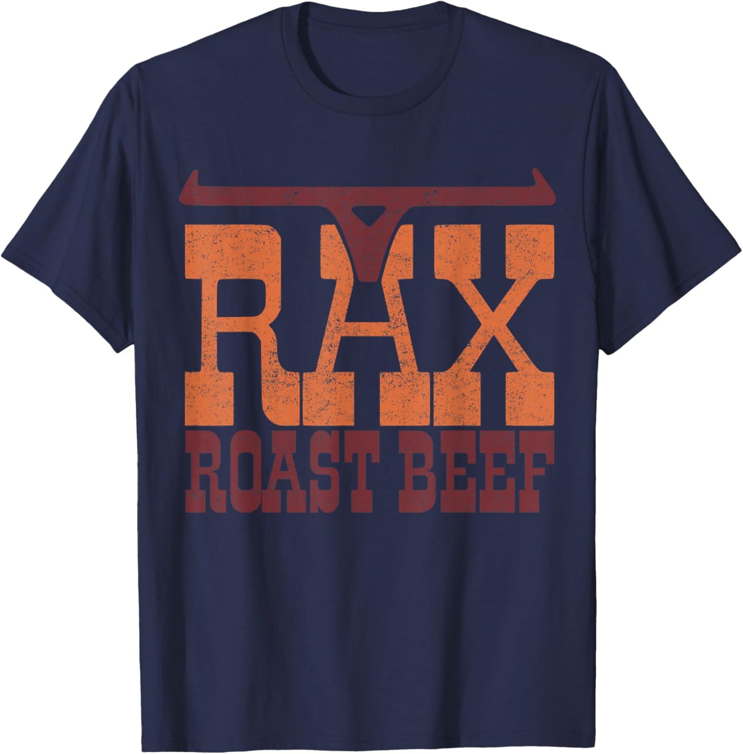 Distressed Rax Restaurants T-Shirt - T-Shirt | Navy