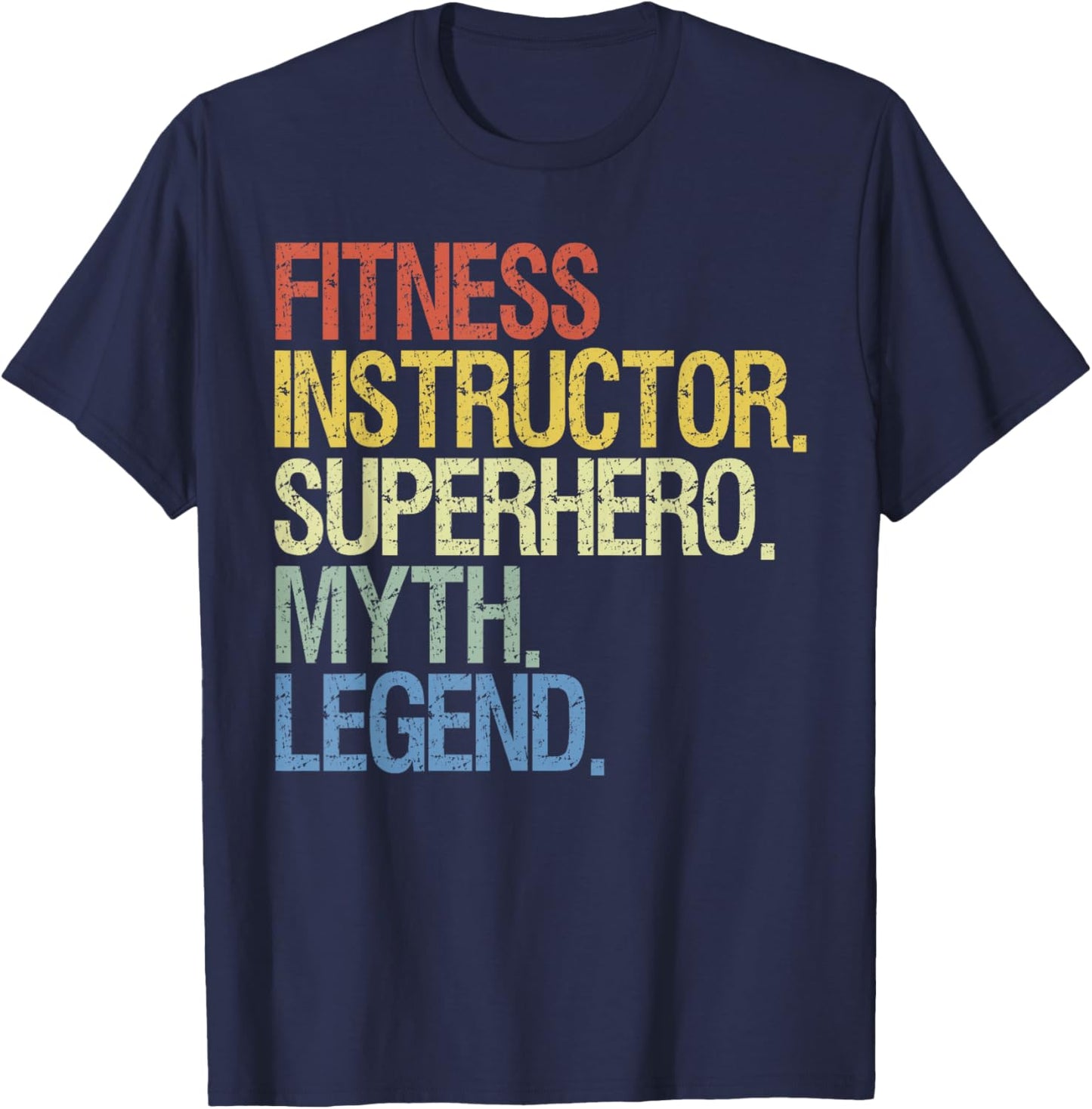 Fitness instructor T-Shirt - T-Shirt | Navy