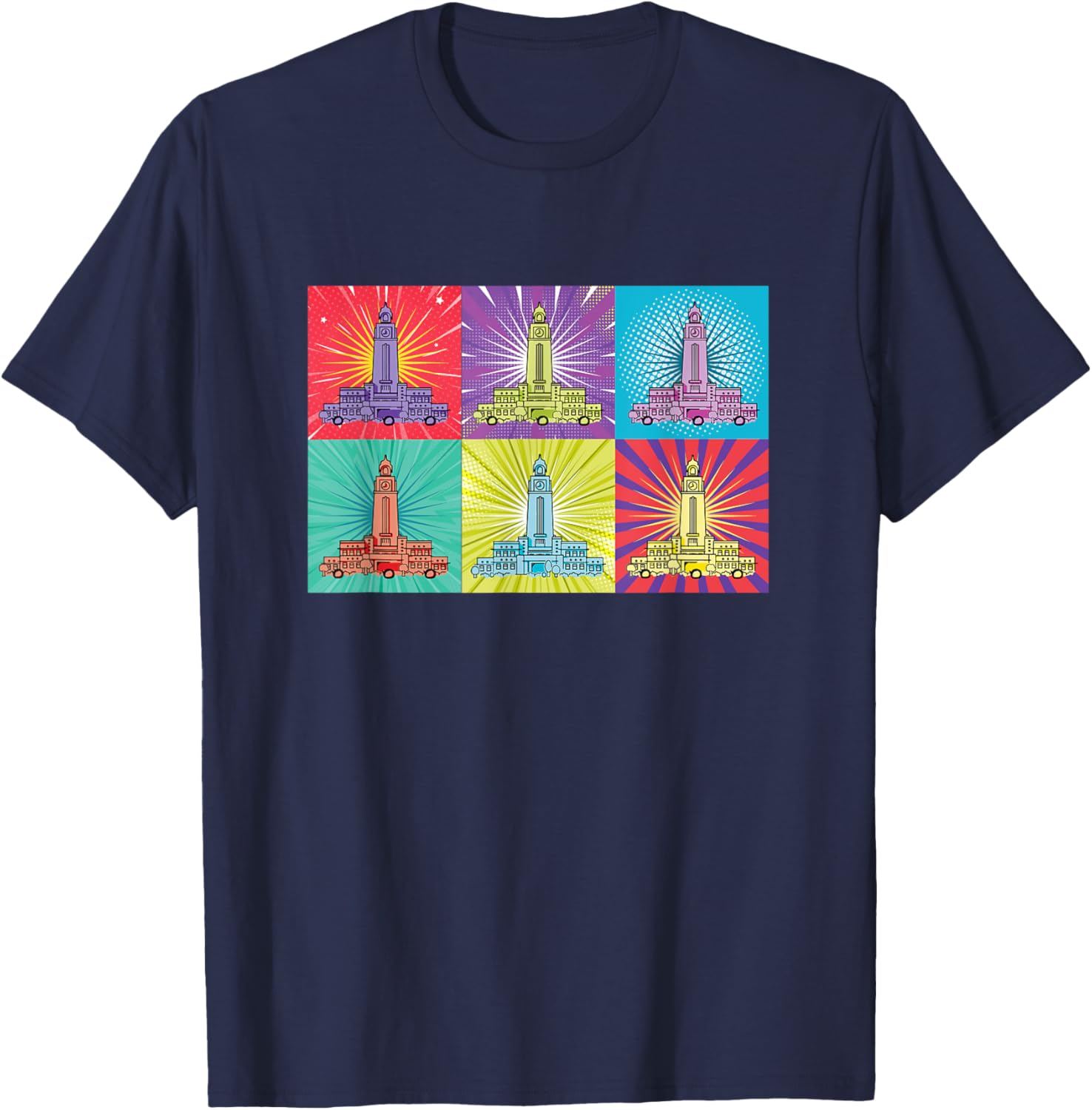 BITS PILANI Clock Tower T-Shirt - T-Shirt | Navy