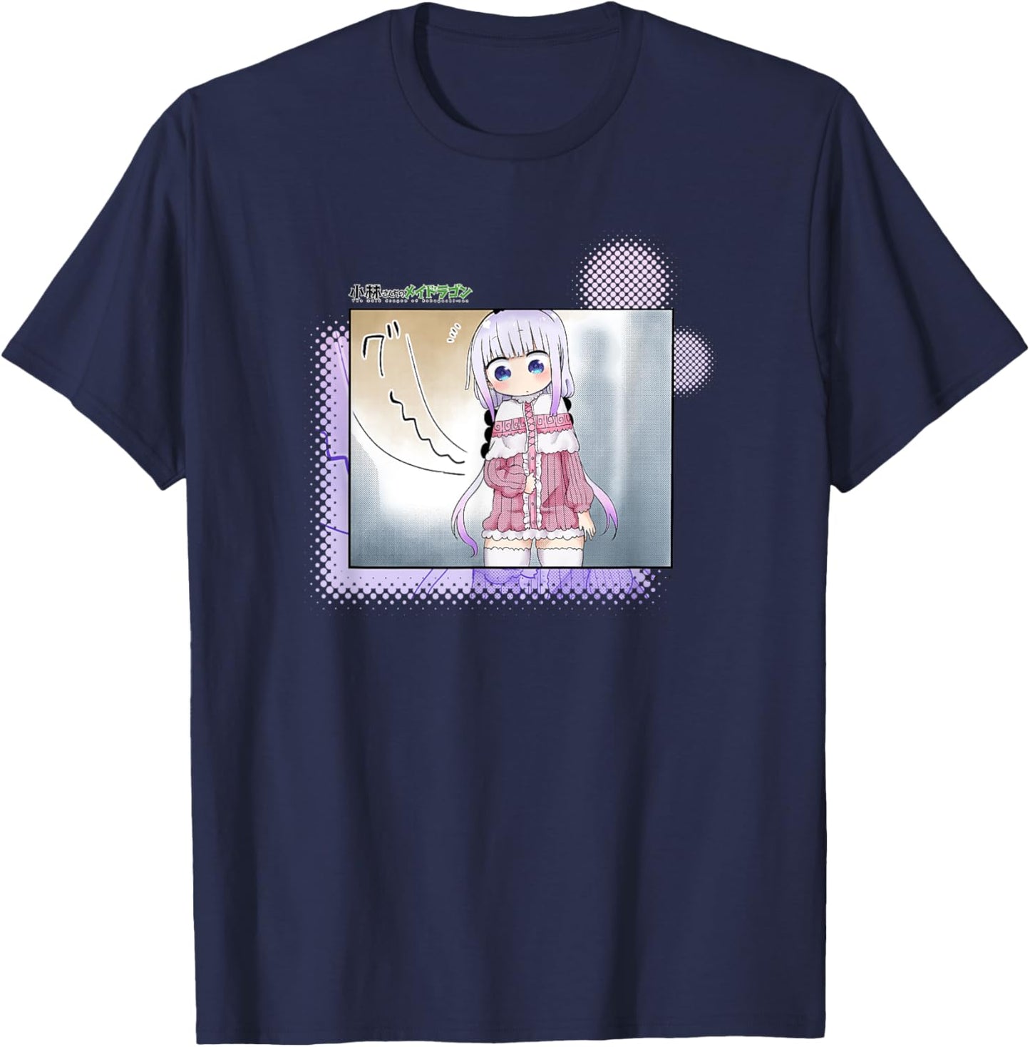 Miss Kobayashi's Dragon Maid grrr... T-Shirt - T-Shirt | Navy