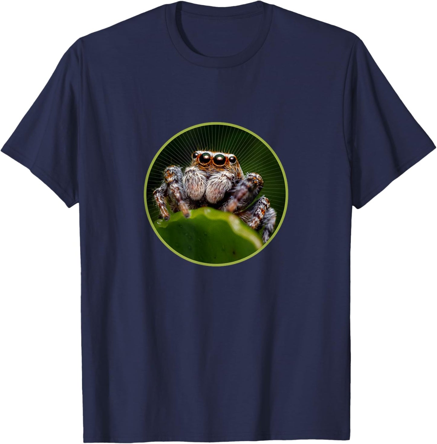 Spiders are cute and cuddly and fun T-Shirt - T-Shirt | Navy