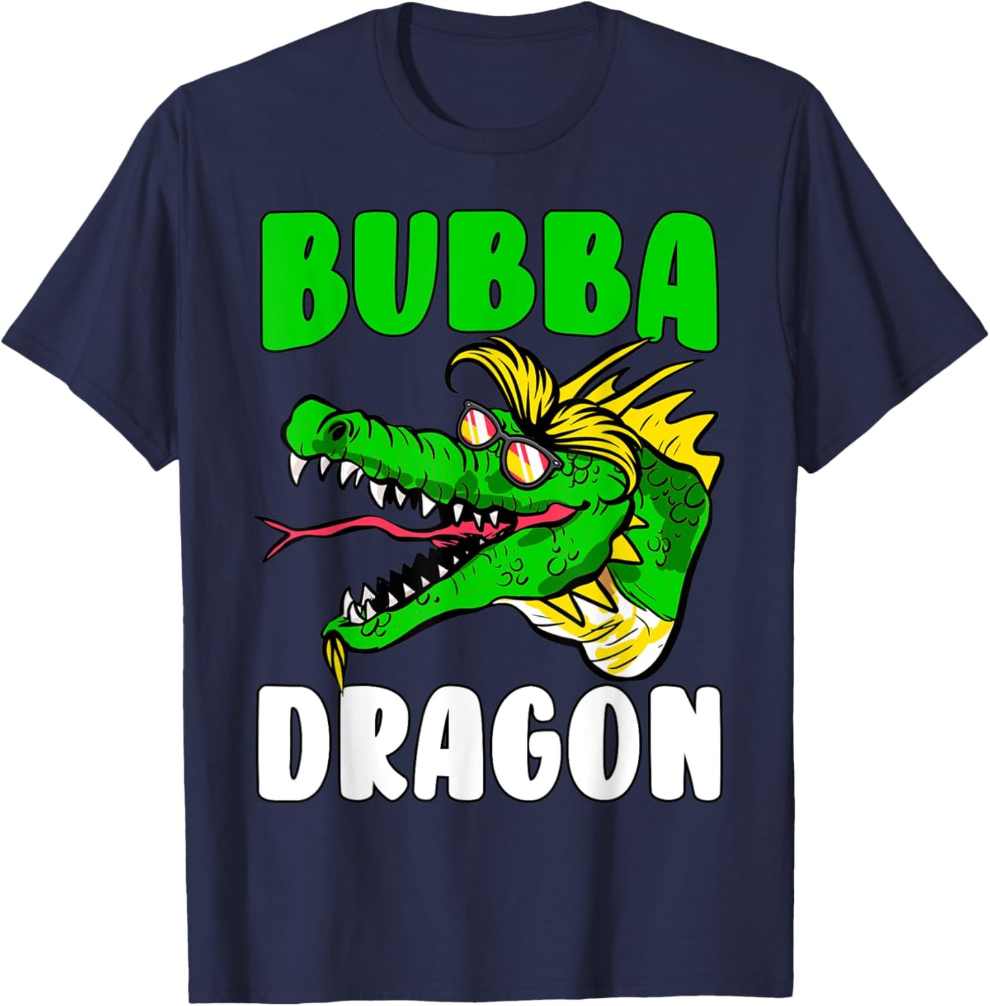 Bubba Dragon Lover Mother's Day T-Shirt - T-Shirt | Navy