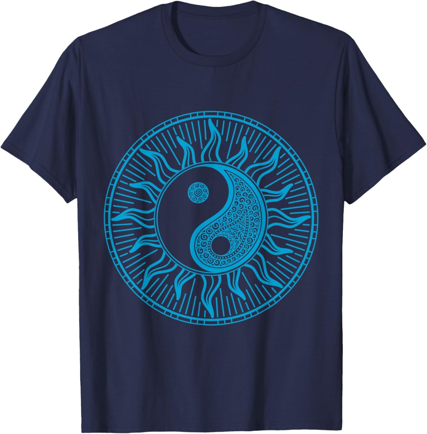 Yin Yang T-Shirt - T-Shirt | Navy