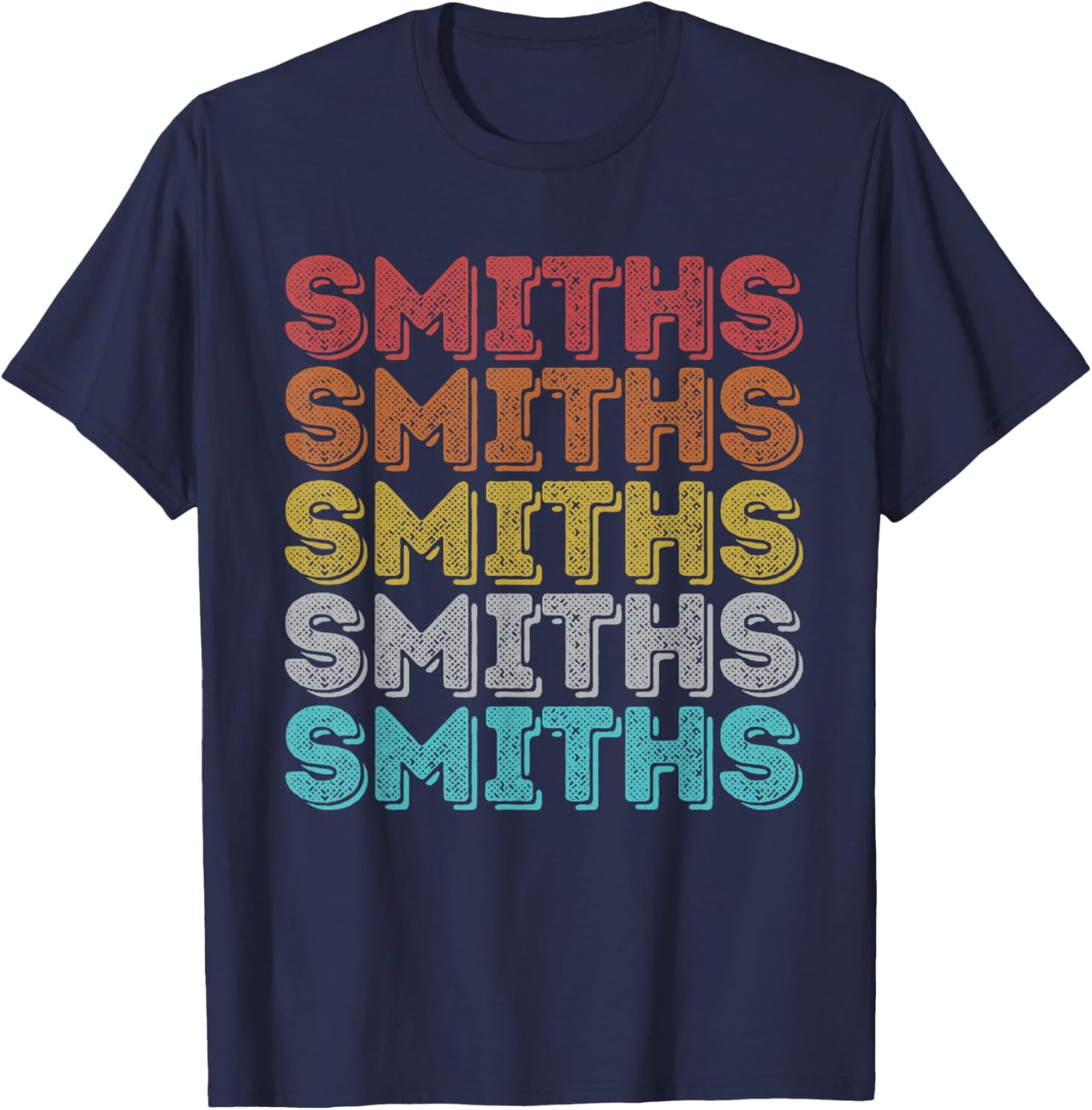 Vintage Retro Smiths T-Shirt - T-Shirt | Navy