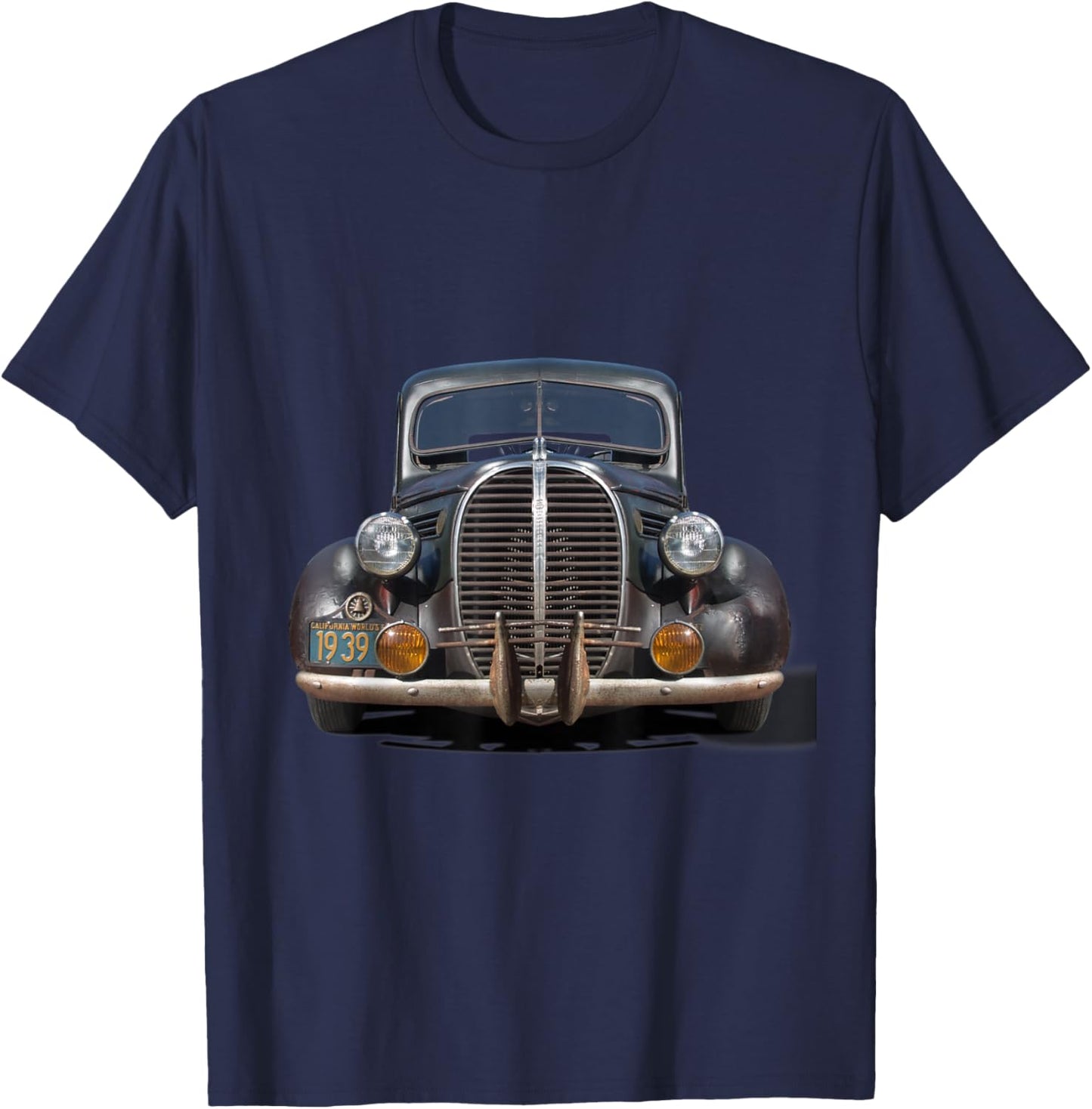 1938 1939 Rustic Pickup Truck T-Shirt - T-Shirt | Navy