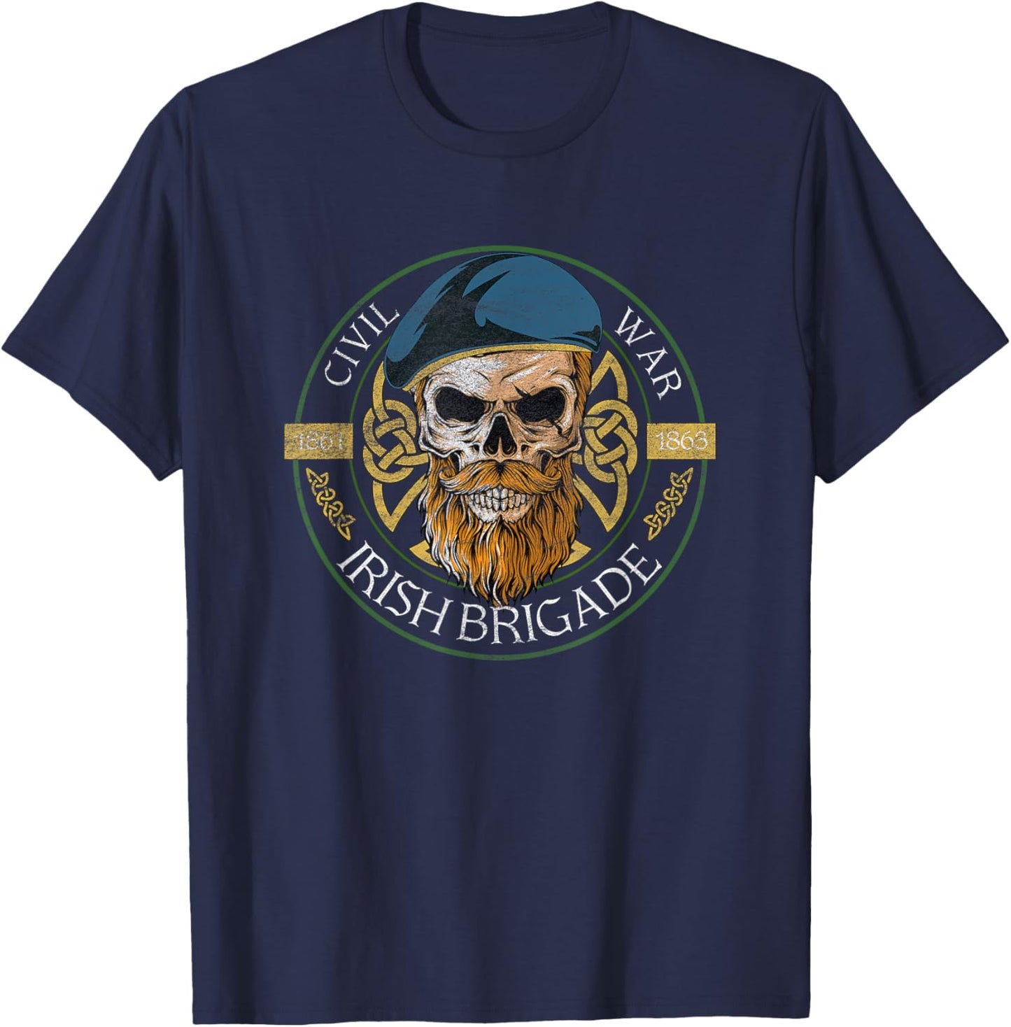 Irish Brigade Civil War T-Shirt - T-Shirt | Navy