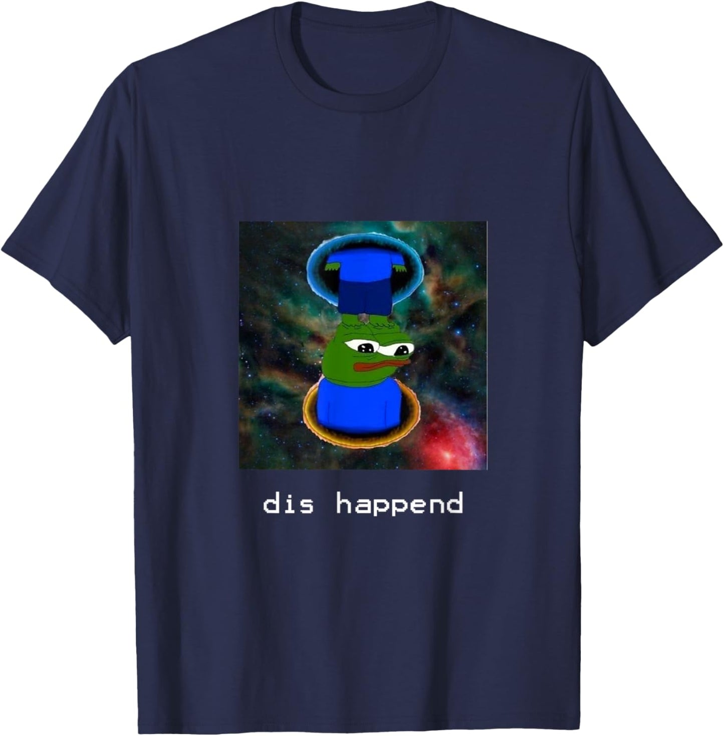 Apu Dis Happend T-Shirt - T-Shirt | Navy