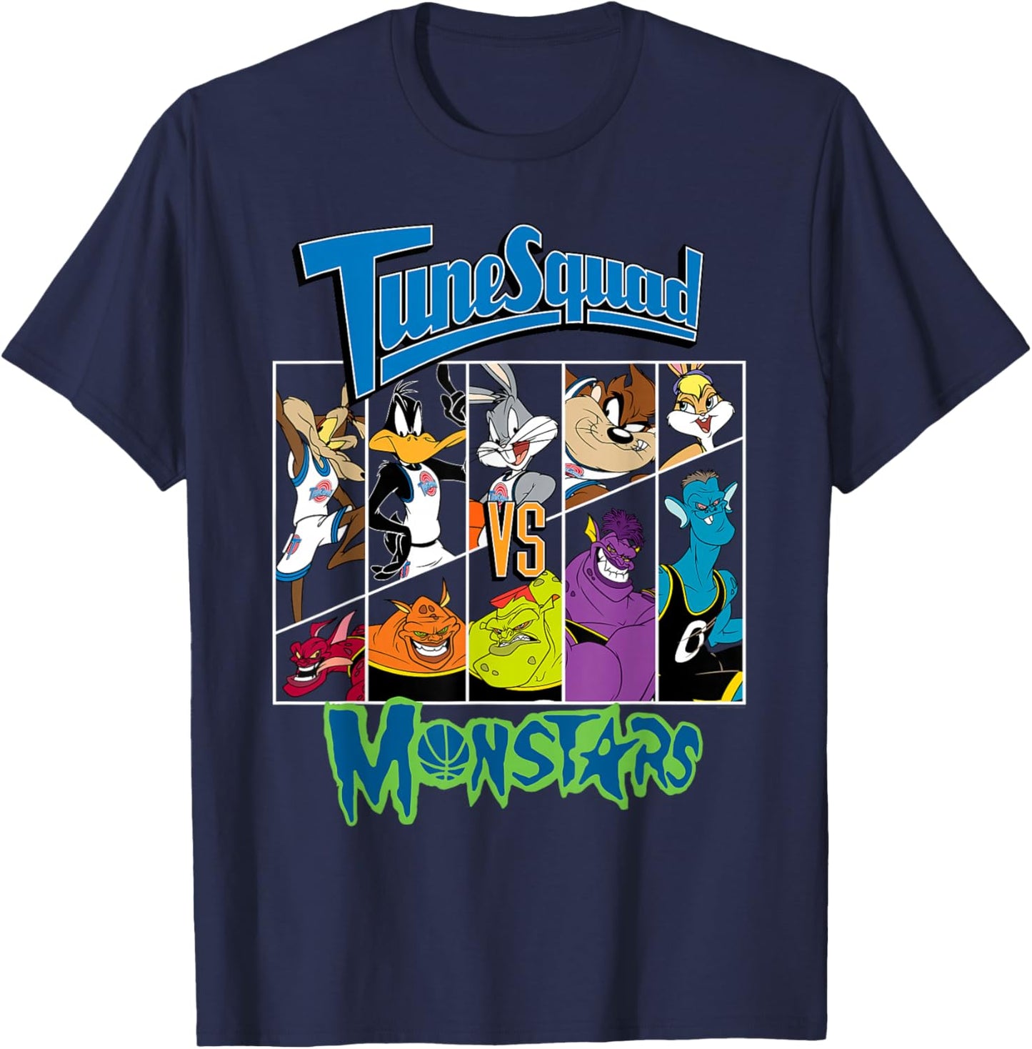 Tune Squad Vs. Monstars T-Shirt - T-Shirt | Navy