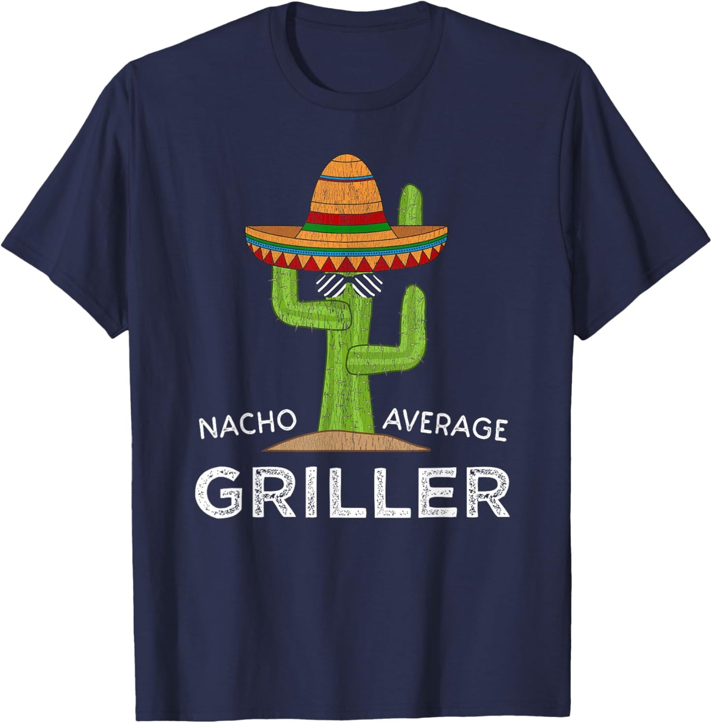 Fun BBQ Grill Lover Humor | Griller Saying Funny Grilling T-Shirt - T-Shirt | Navy