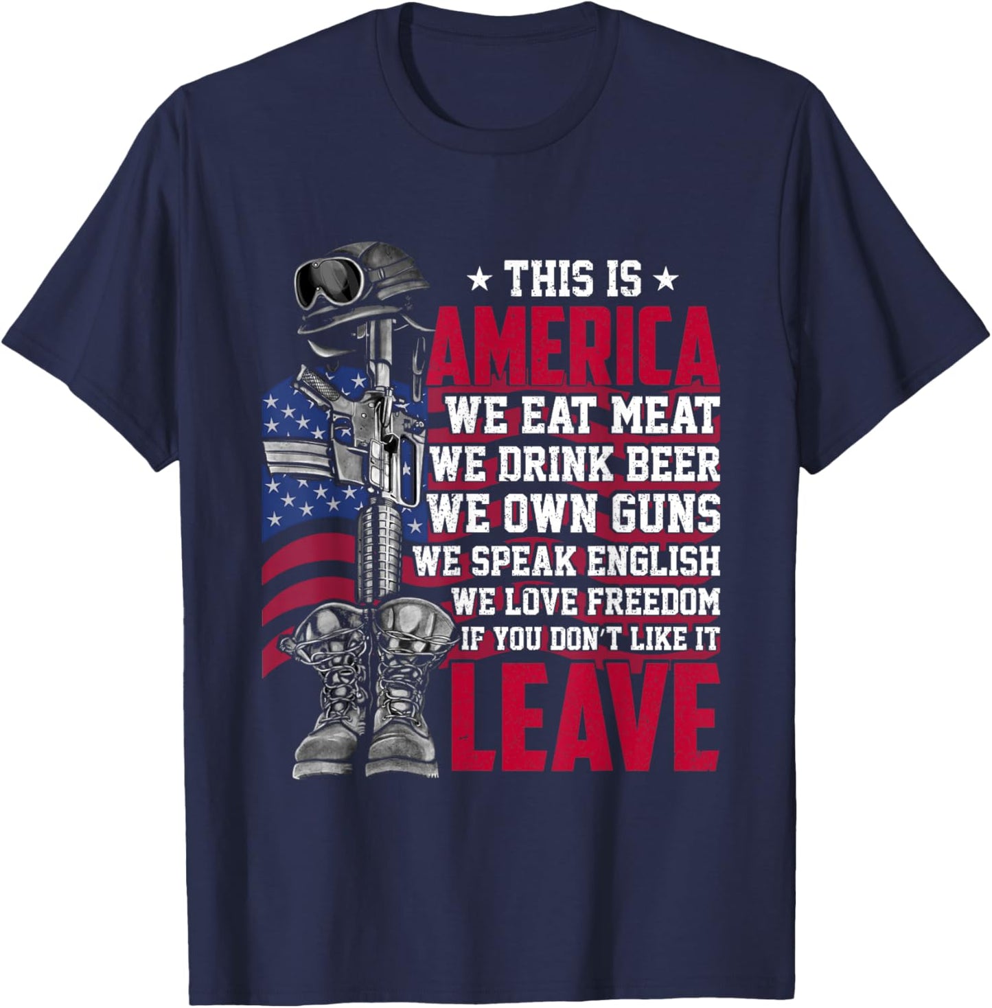 This is America T-Shirt - T-Shirt | Navy