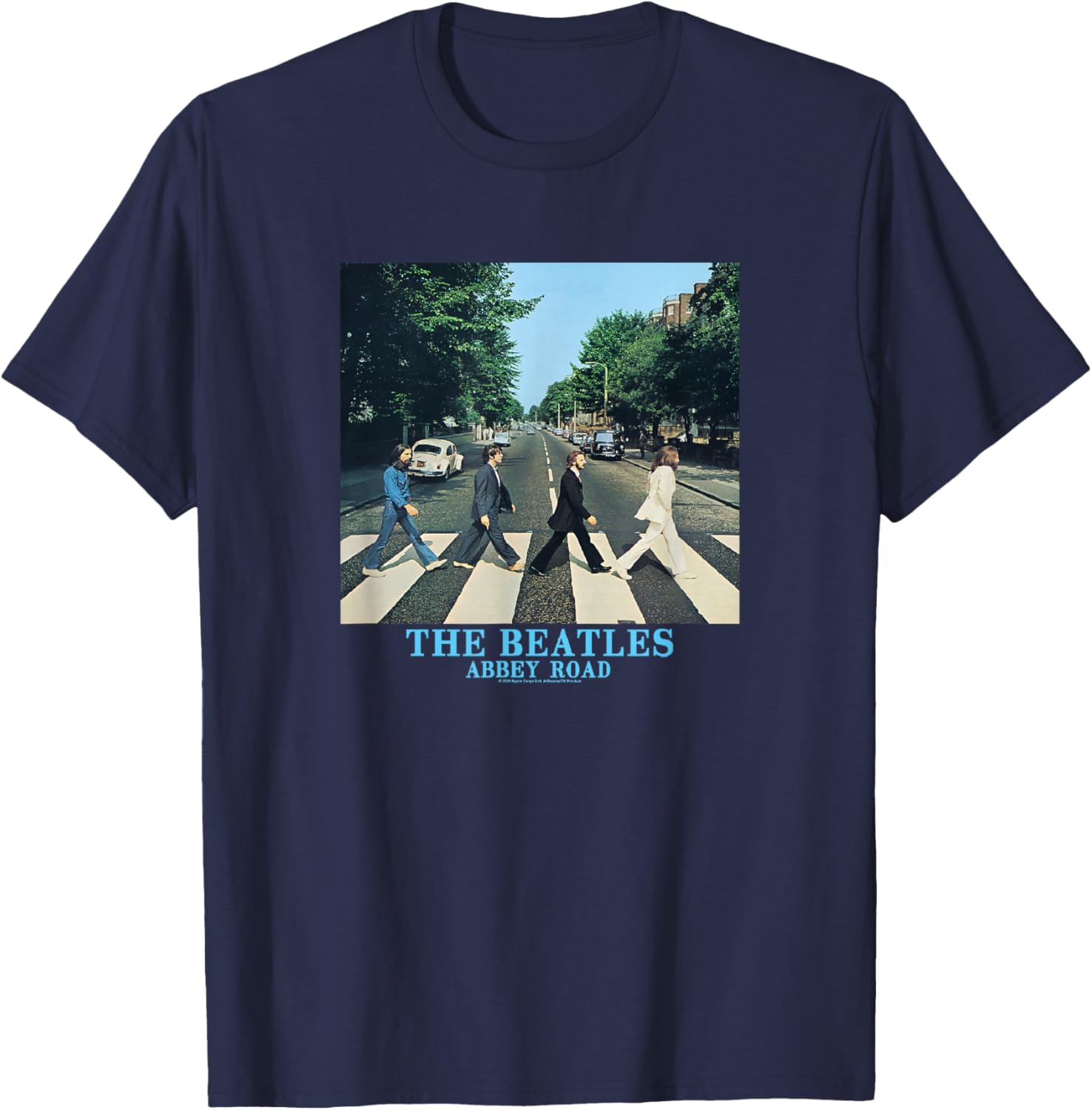 The Beatles - Abbey Road T-Shirt - T-Shirt | Navy