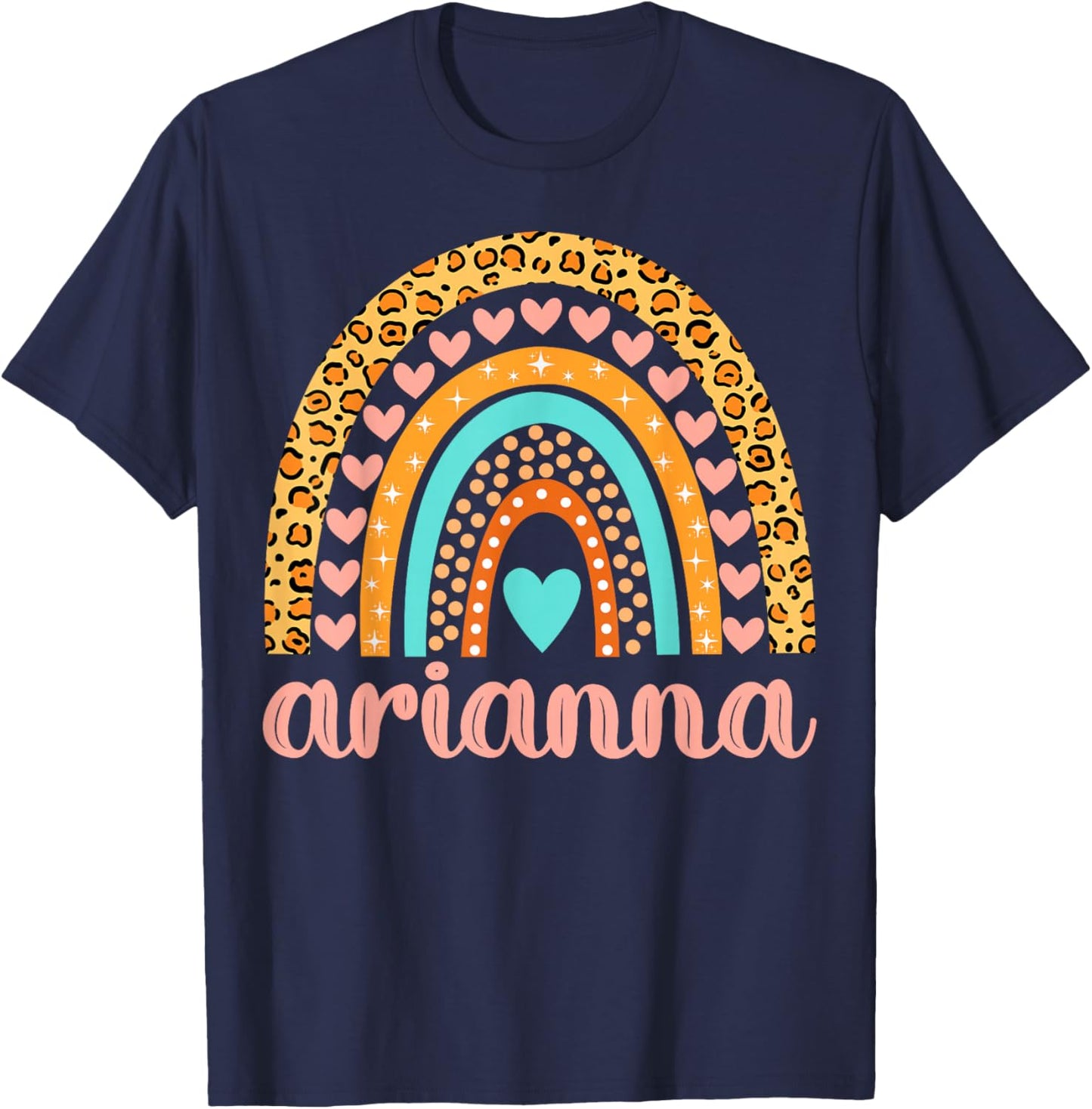 Arianna Arianna Name Birthday Shirt Gift T-Shirt - T-Shirt | Navy