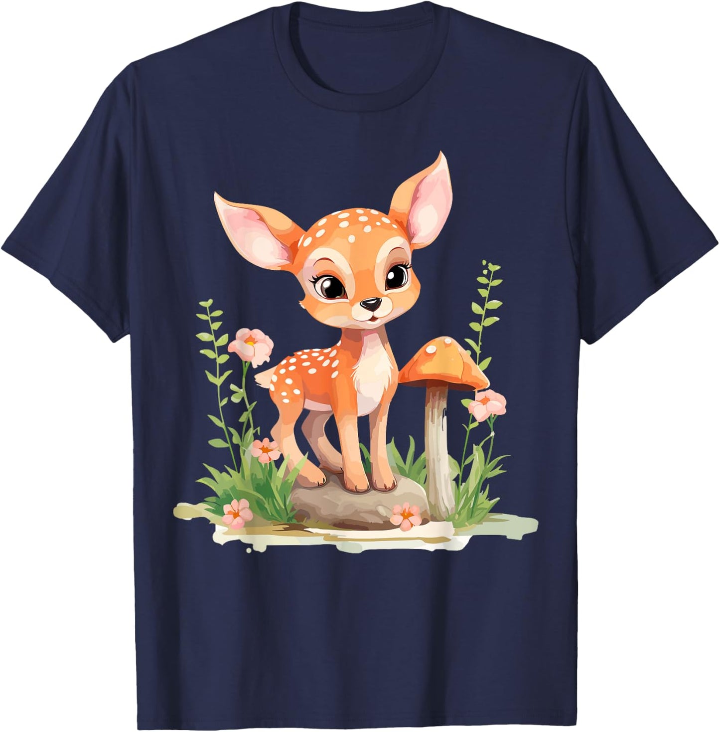 Toddler Deer T-Shirt - T-Shirt | Navy