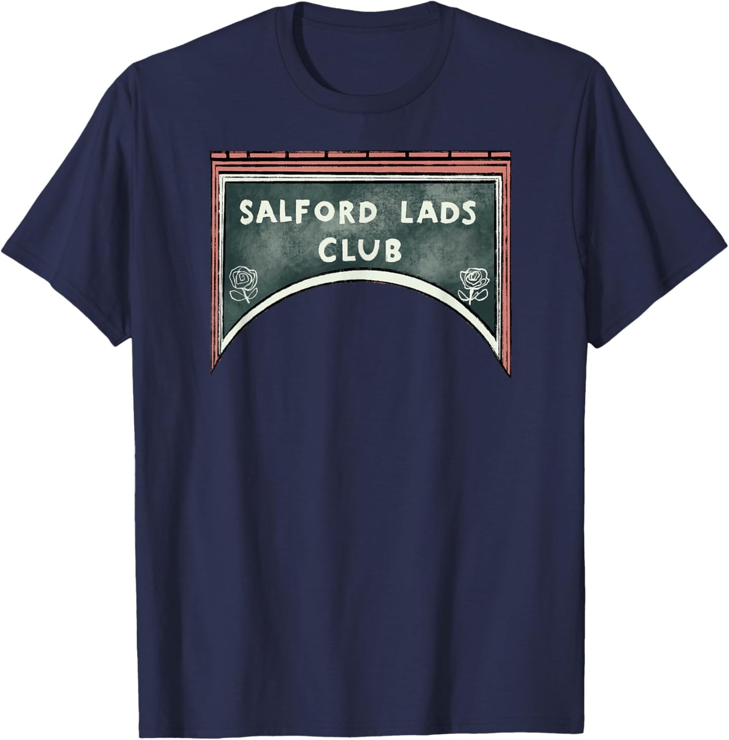 Salford Lads Indie Place T-Shirt - T-Shirt | Navy