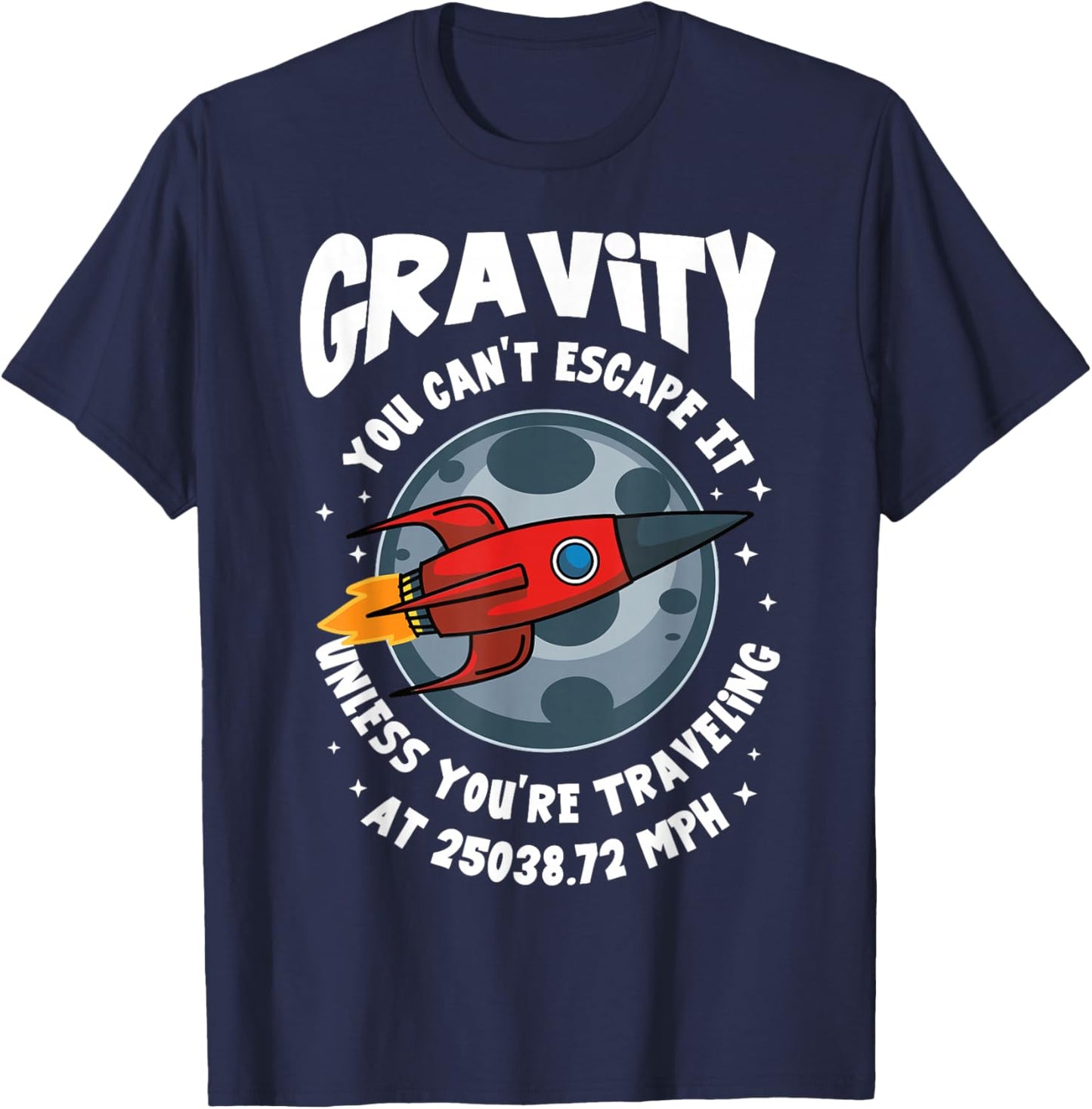 Aerospace Engineer Rocket Science T-Shirt - T-Shirt | Navy