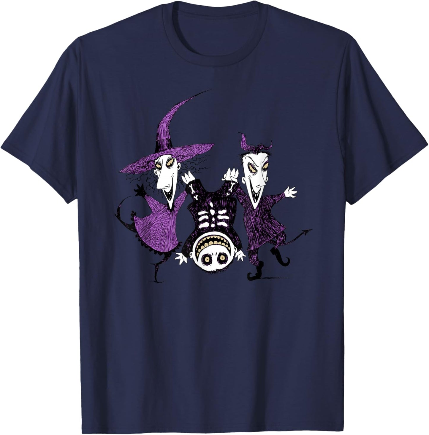 Disney - Lock, Shock, & Barrel Trio T-Shirt - T-Shirt | Navy