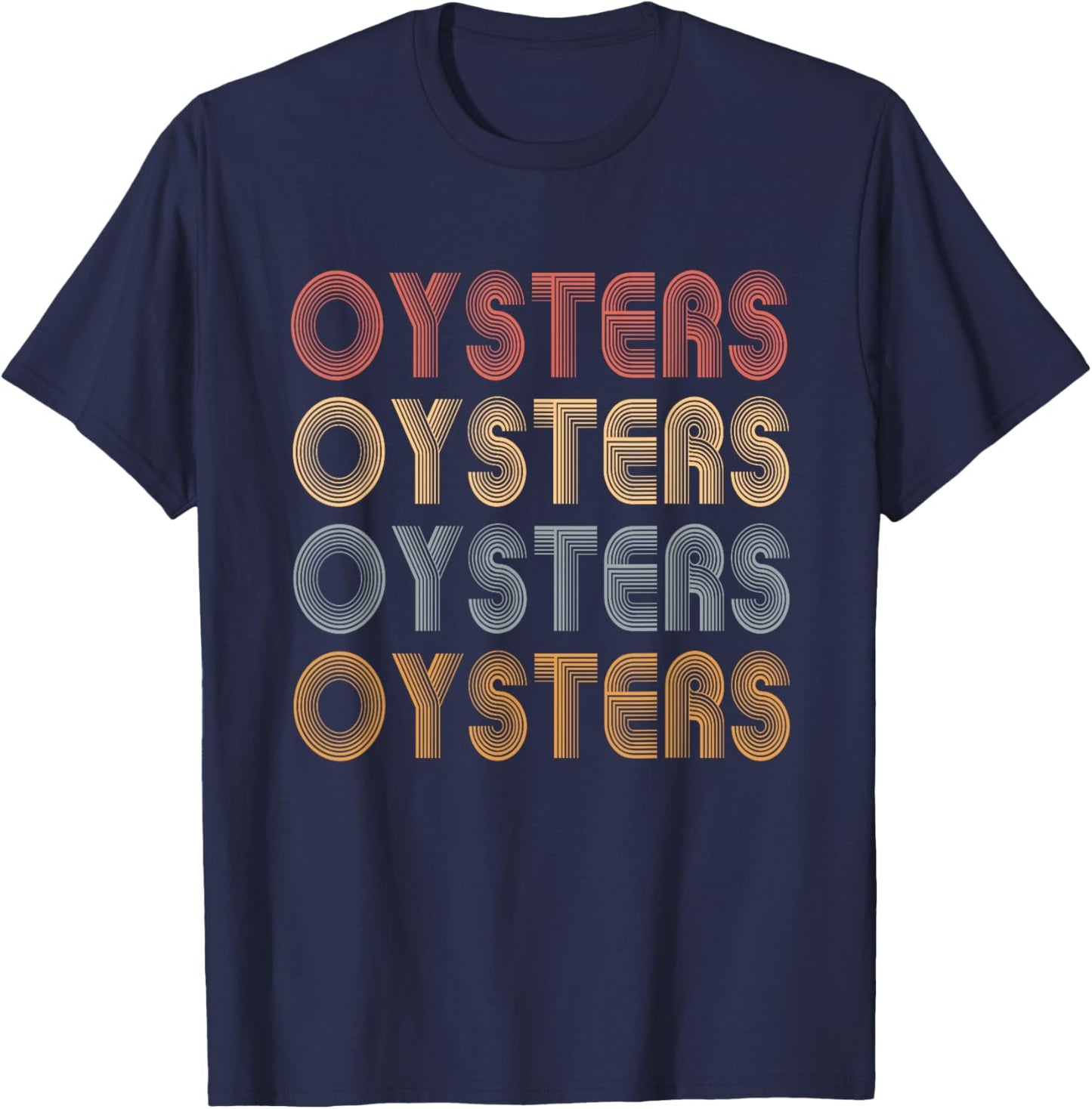 Oysters T-Shirt - T-Shirt | Navy