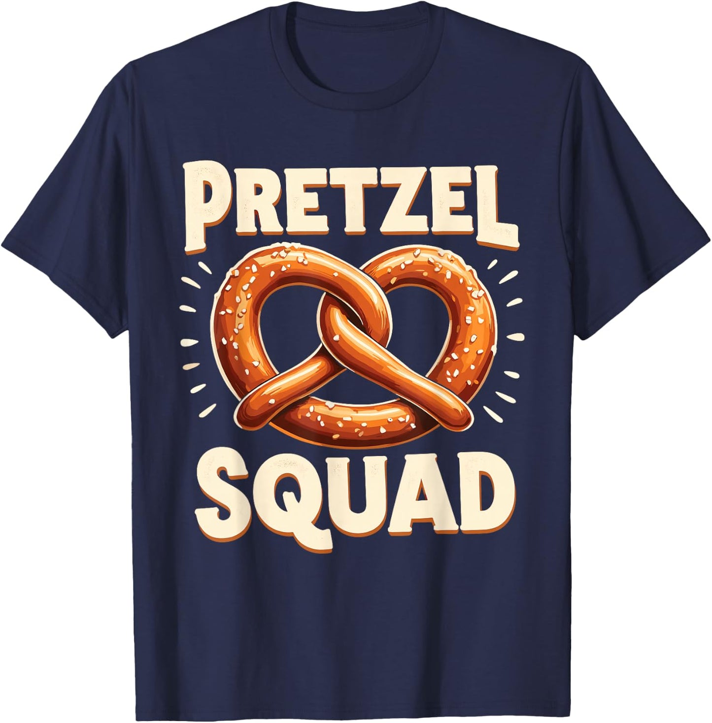 Pretzel Squad T-Shirt - T-Shirt | Navy