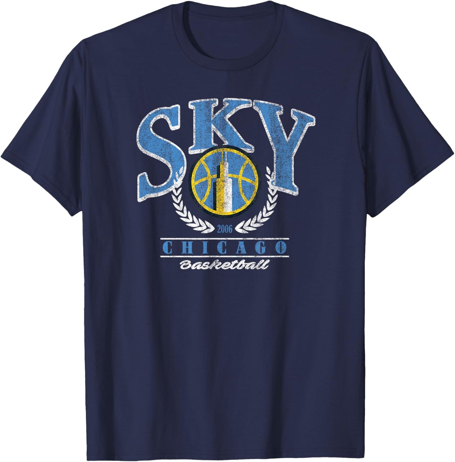 WNBA Chicago Sky Top Class Out Of Bounds T-Shirt - T-Shirt | Navy