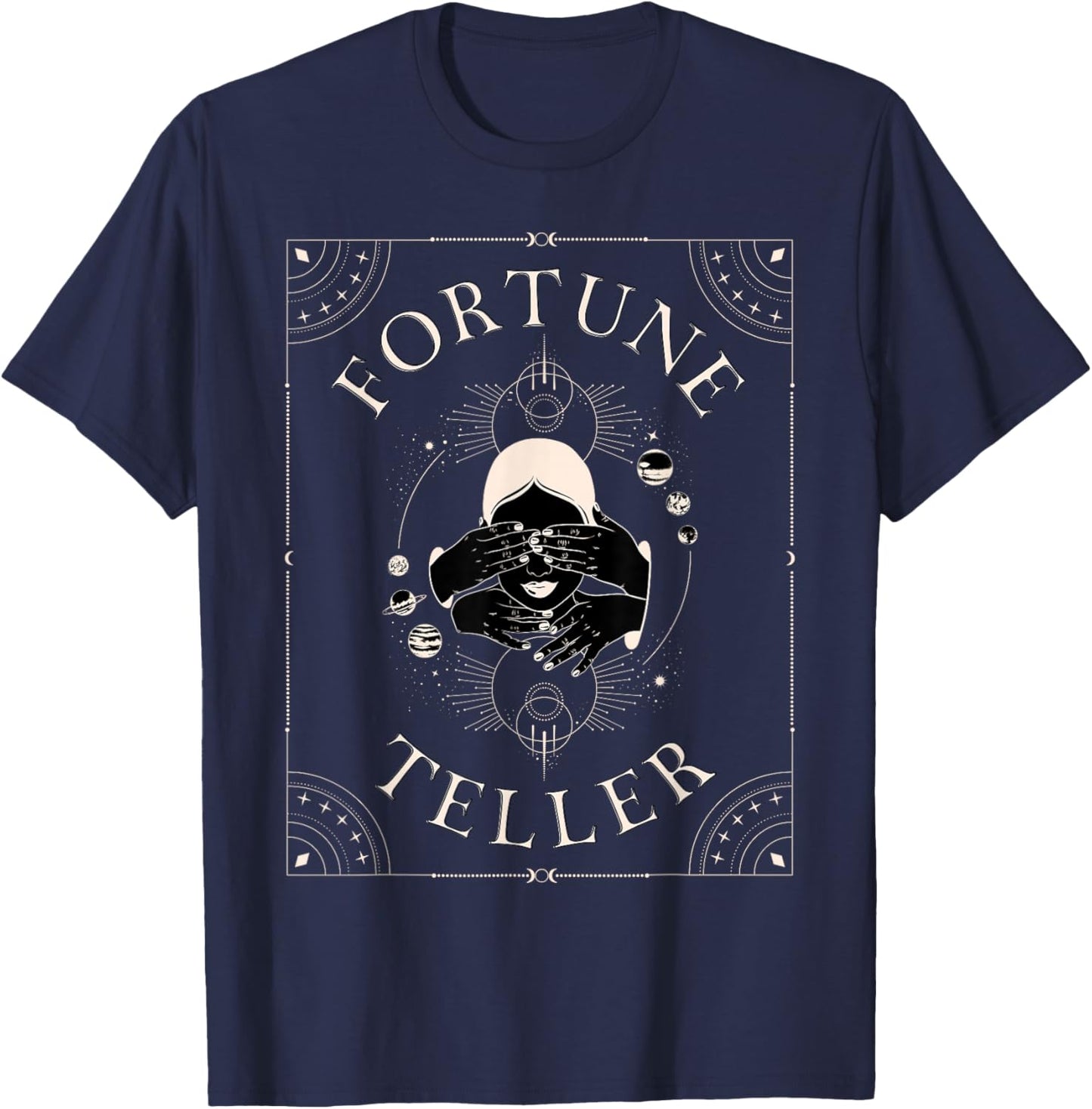 Fortune Teller Halloween Costume , Men, Kids T-Shirt - T-Shirt | Navy