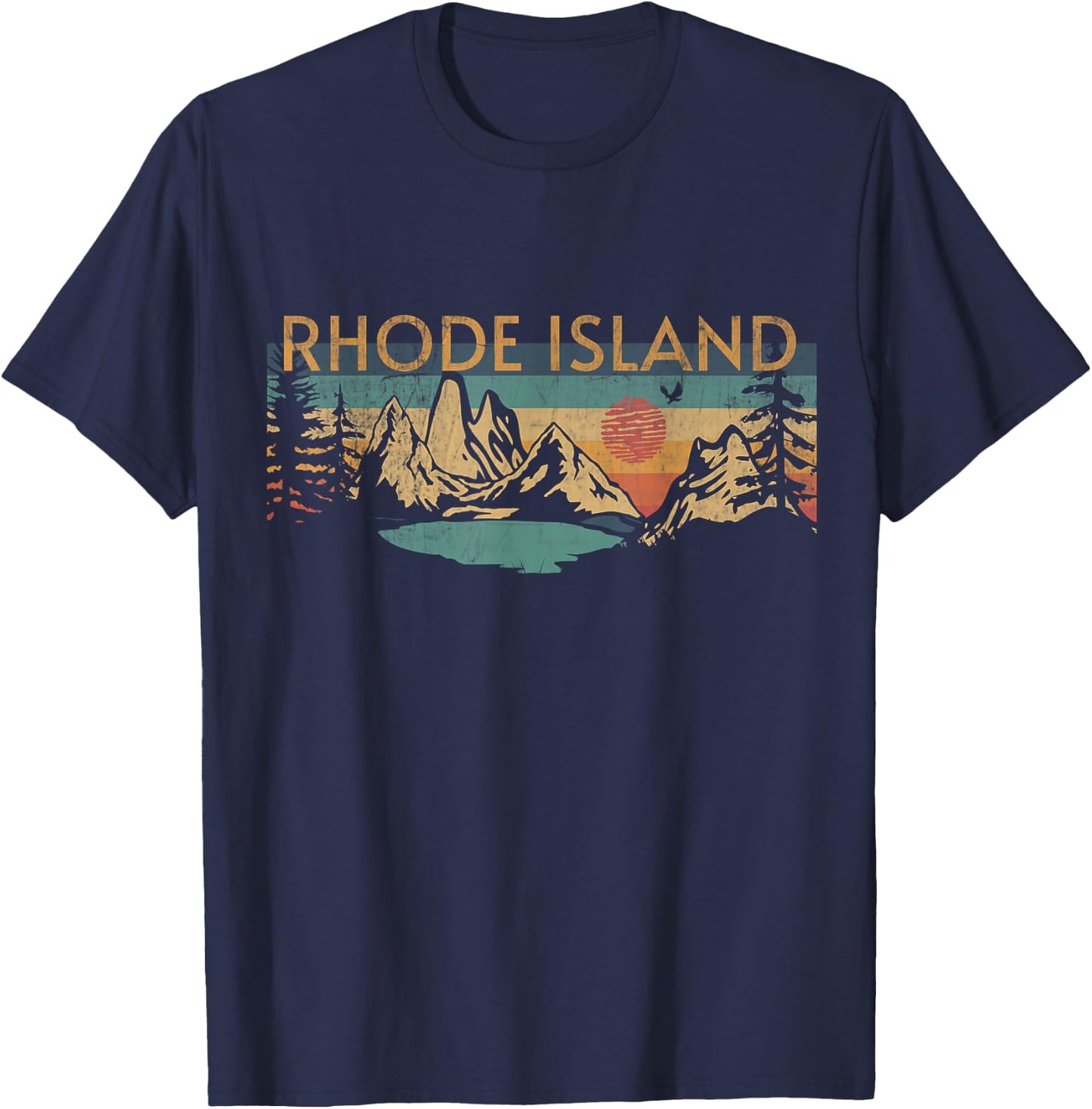 Rhode Island T-Shirt - T-Shirt | Navy