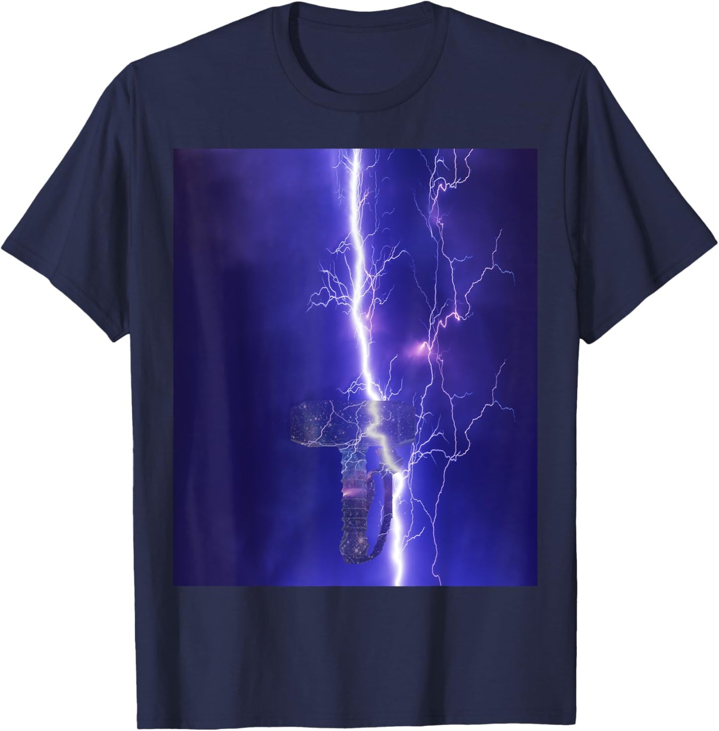 Thunderstruck T-Shirt - T-Shirt | Navy