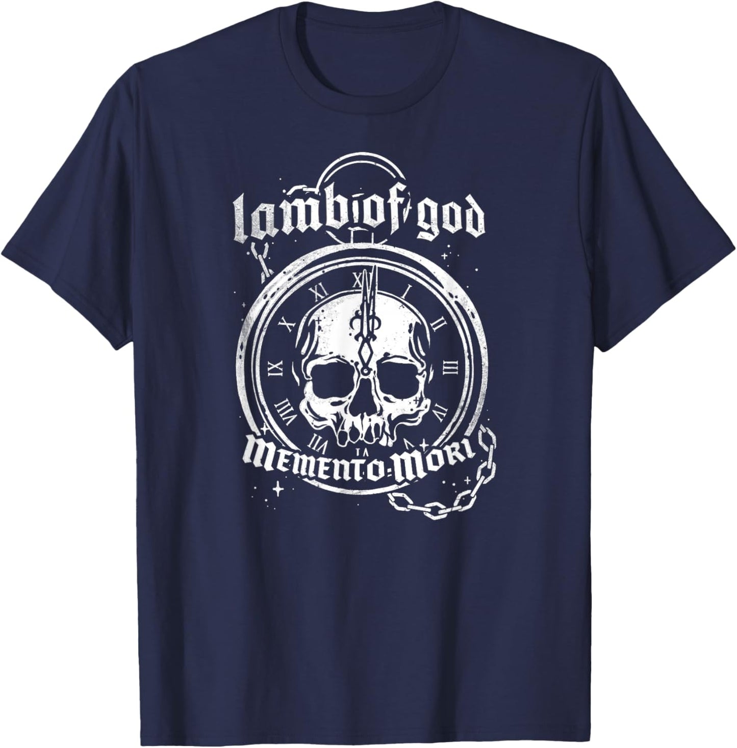 Lamb of God – Memento Mori Coffee T-Shirt - T-Shirt | Navy