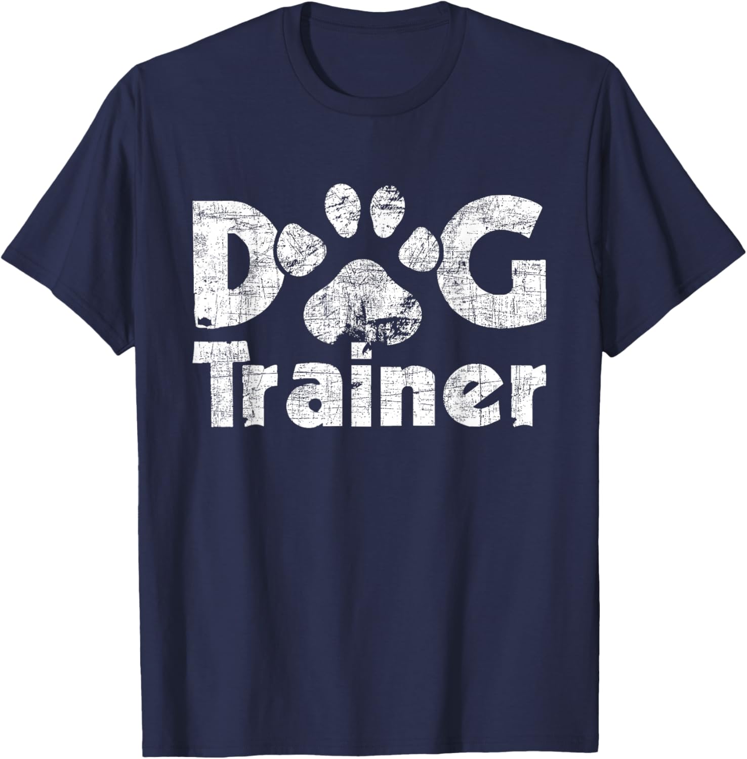 Dog Trainer - Animal Lover Pet Shop Owner Agility Handler T-Shirt - T-Shirt | Navy