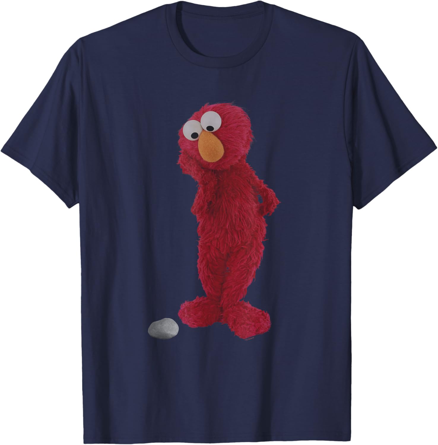 Sesame Street Existential Elmo T-Shirt - T-Shirt | Navy
