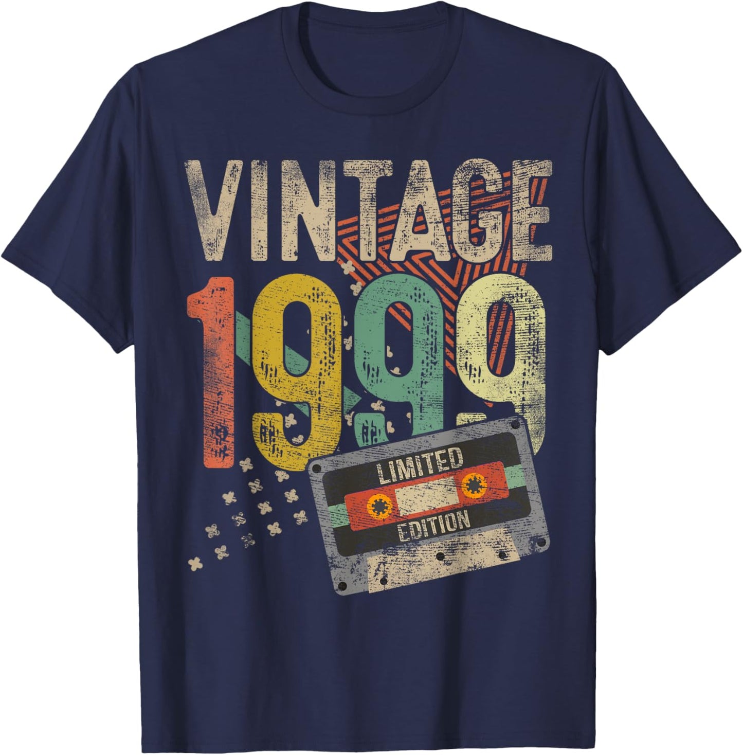 Vintage 1999 26th Birthday Gifts Women 26 Year Old T-Shirt - T-Shirt | Navy