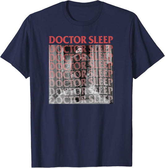 Magic Shining Text Stack T-Shirt - T-Shirt | Navy