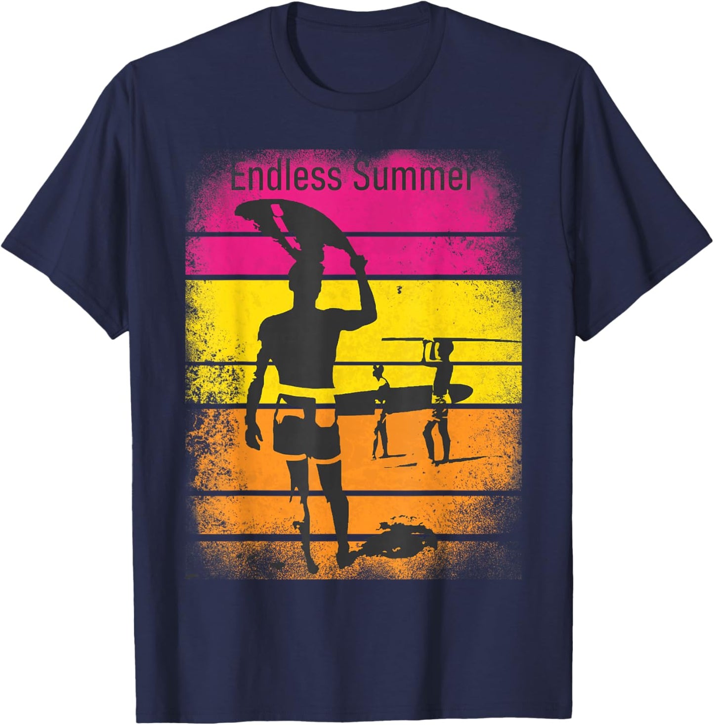 Vintage Endless Summer T-Shirt - T-Shirt | Navy