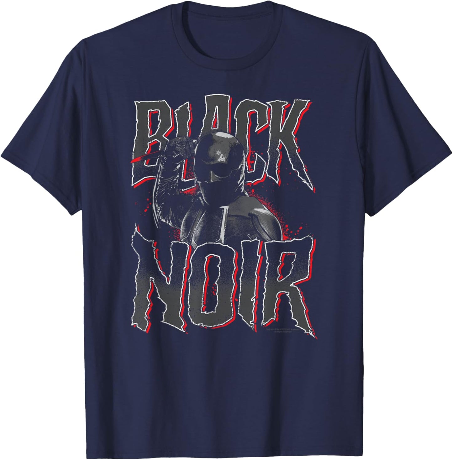 The Boys Black Noir Knife T-Shirt - T-Shirt | Navy