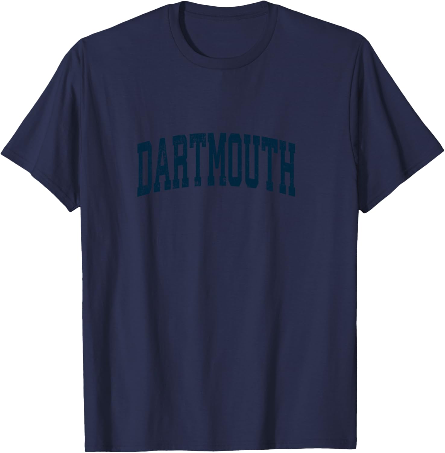 Dartmouth Massachusetts MA Vintage Athletic Sports Navy Desi T-Shirt - T-Shirt | Navy