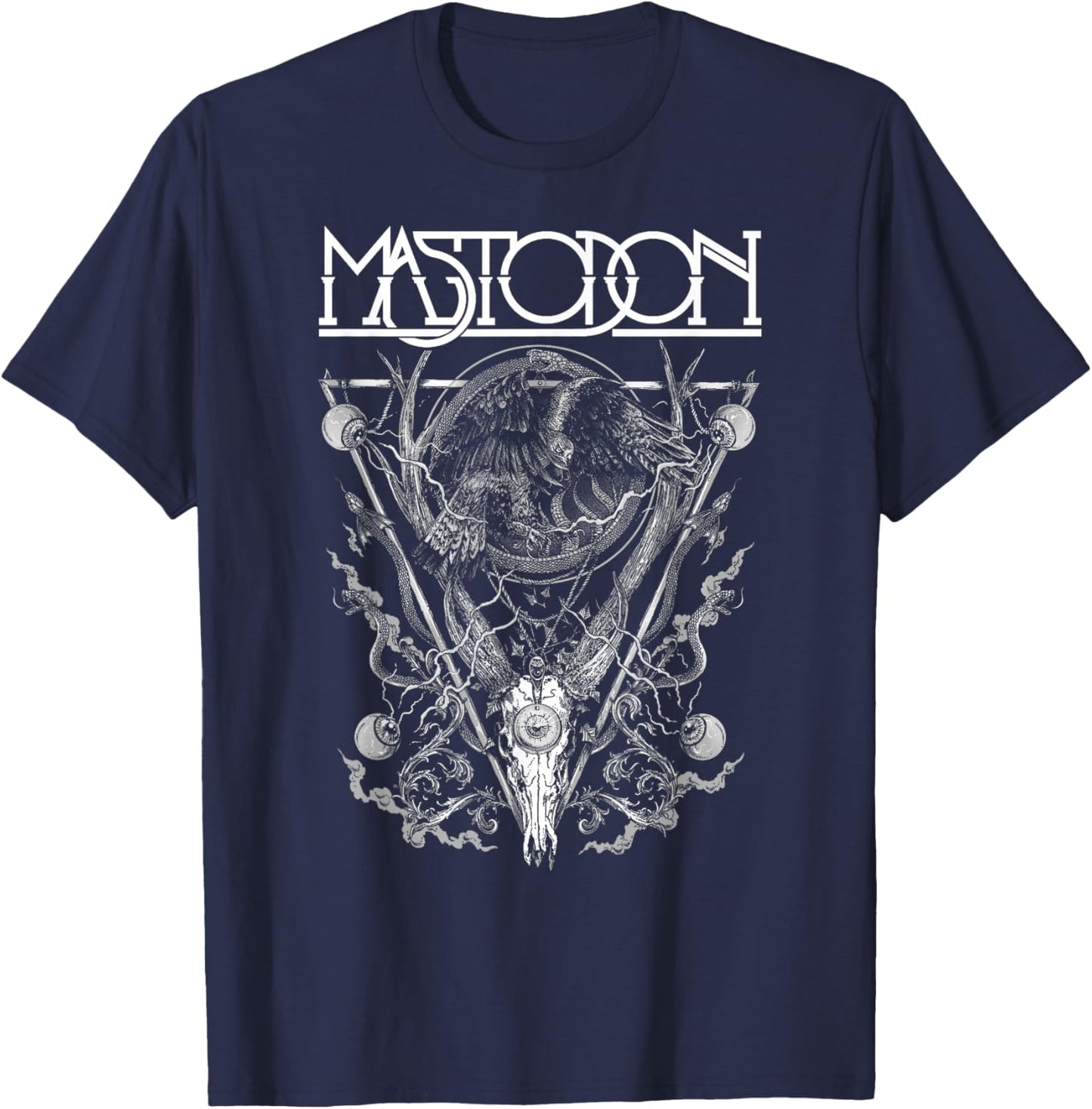 Mastodon - Five Eyes T-Shirt - T-Shirt | Navy