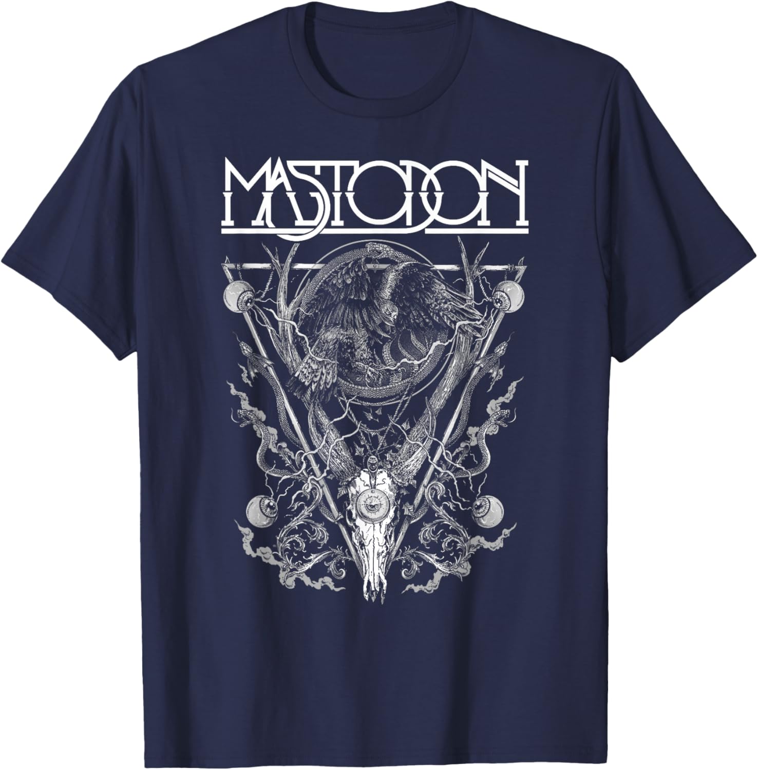 Mastodon - Five Eyes T-Shirt - T-Shirt | Navy