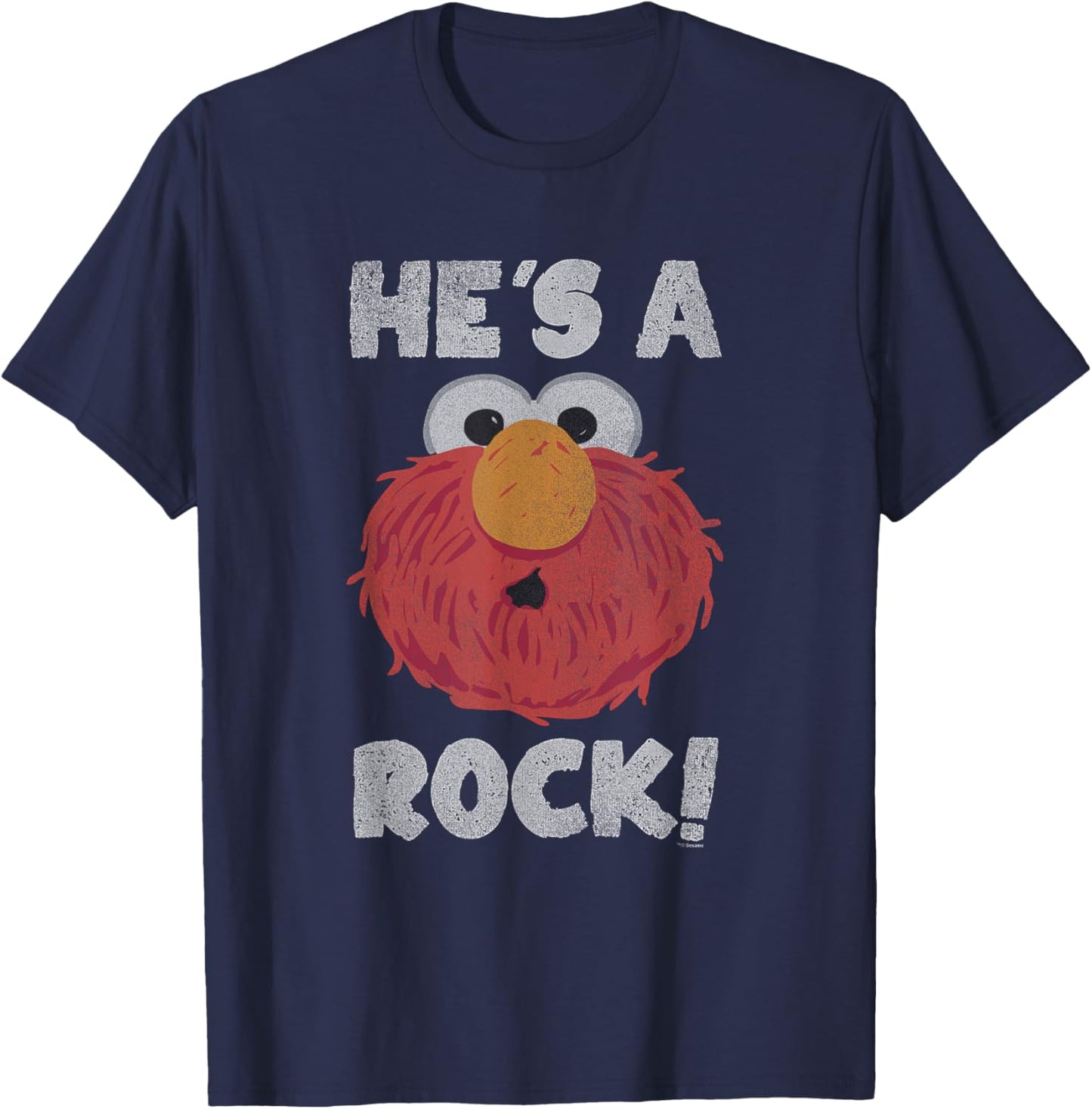 Sesame Street He's A Rock T-Shirt - T-Shirt | Navy