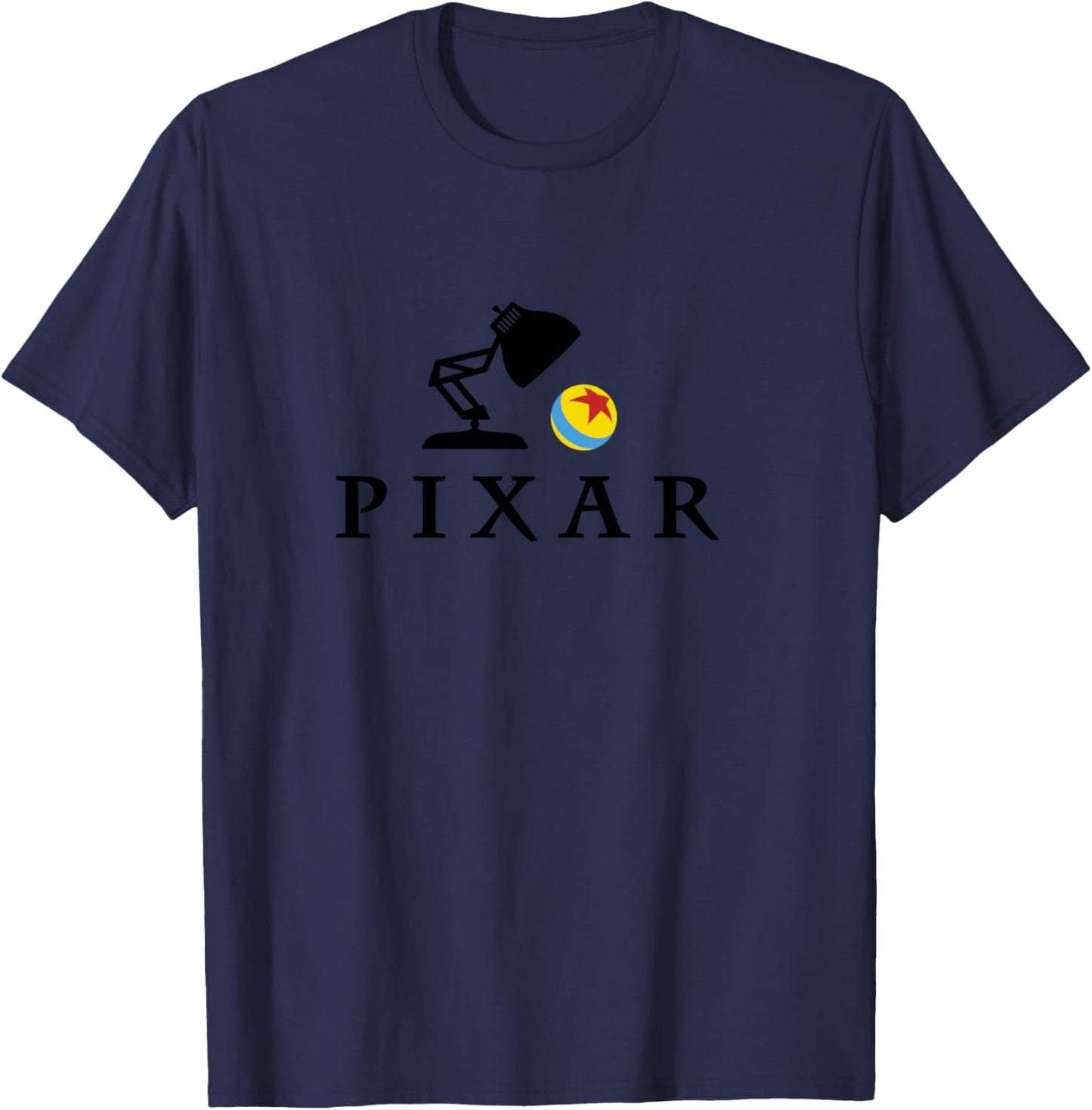 Disney Pixar Luxo Jr. Ball Logo T-Shirt - T-Shirt | Navy