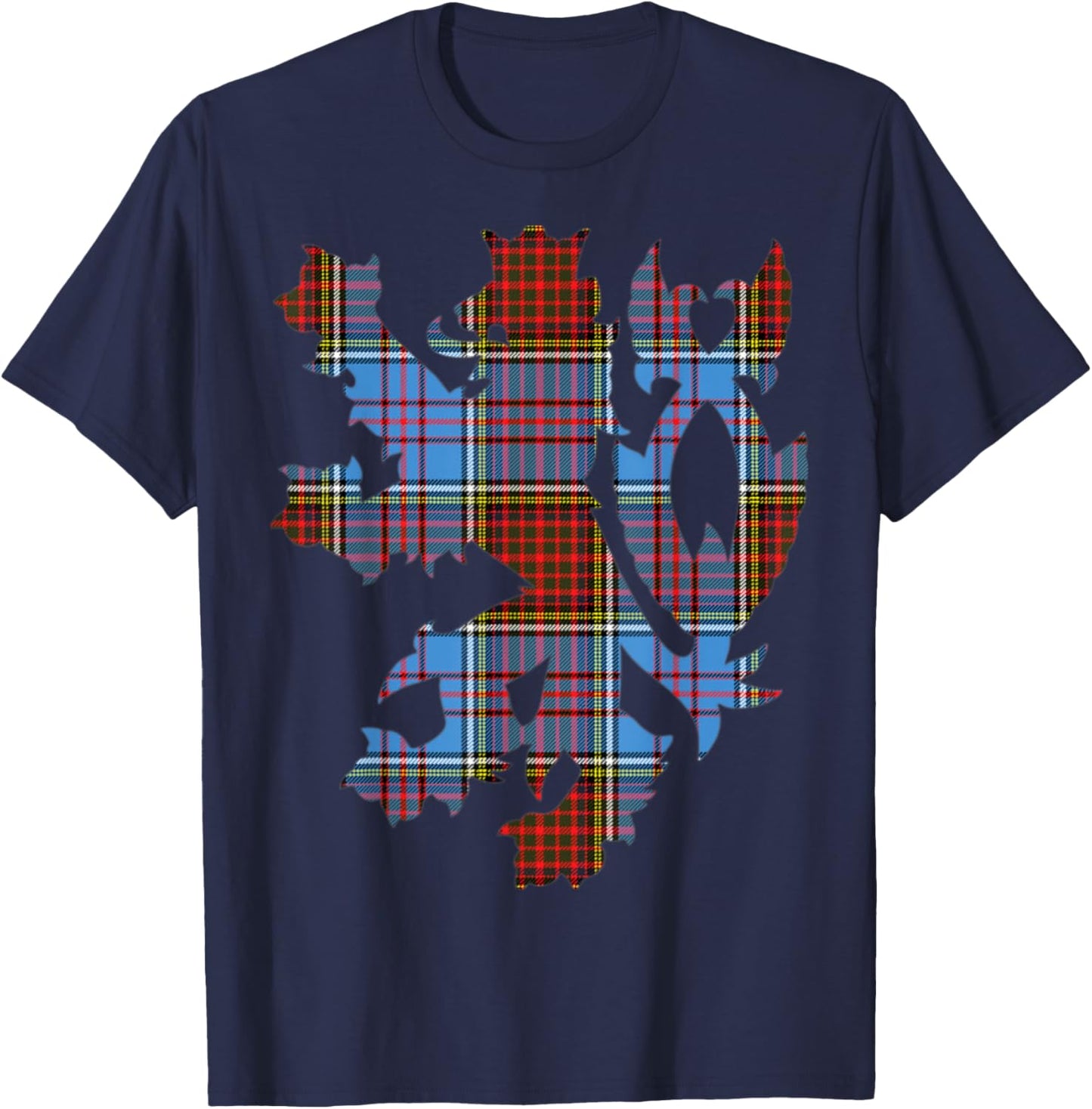Clan Anderson Tartan Scottish Family Name Scotland Pride T-Shirt - T-Shirt | Navy