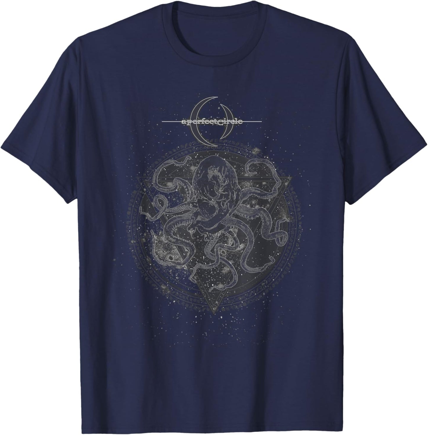A Perfect Circle – Celestial Octopus VIP Tour T-Shirt - T-Shirt | Navy