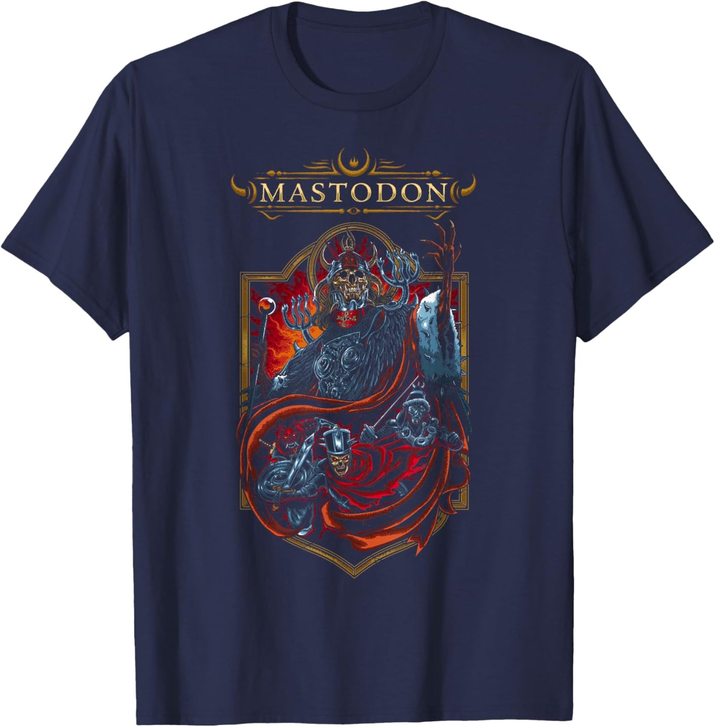 Mastodon - HOB Emperor T-Shirt - T-Shirt | Navy